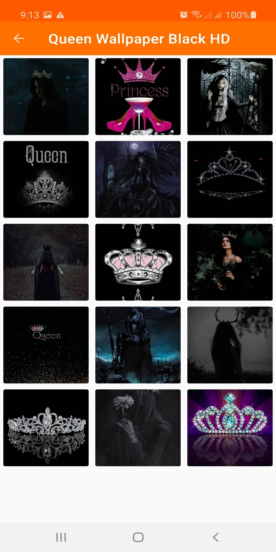 Queen Wallpaper Black HD | Indus Appstore | Screenshot