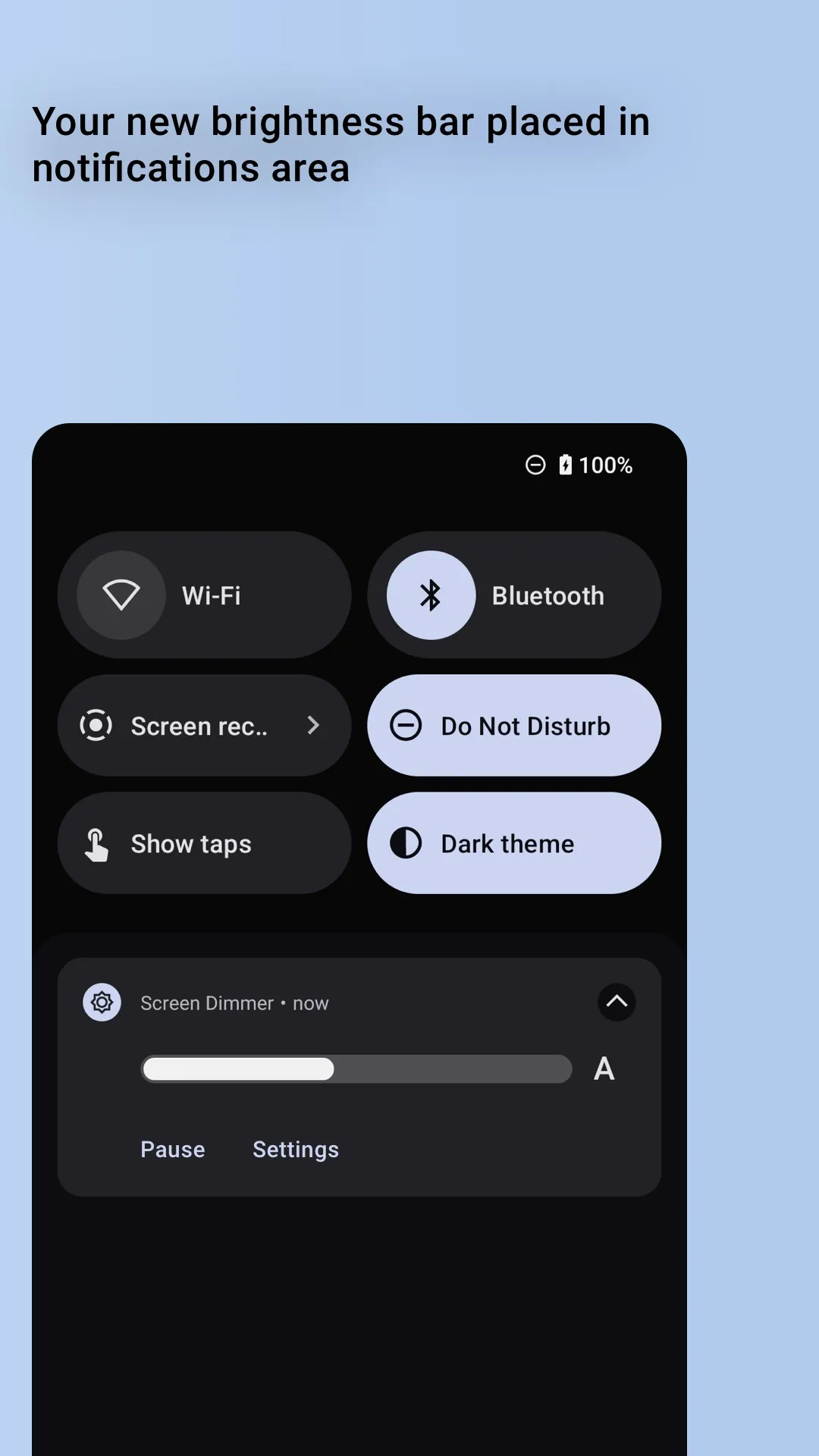 Screen Dimmer — Reduce flicker | Indus Appstore | Screenshot