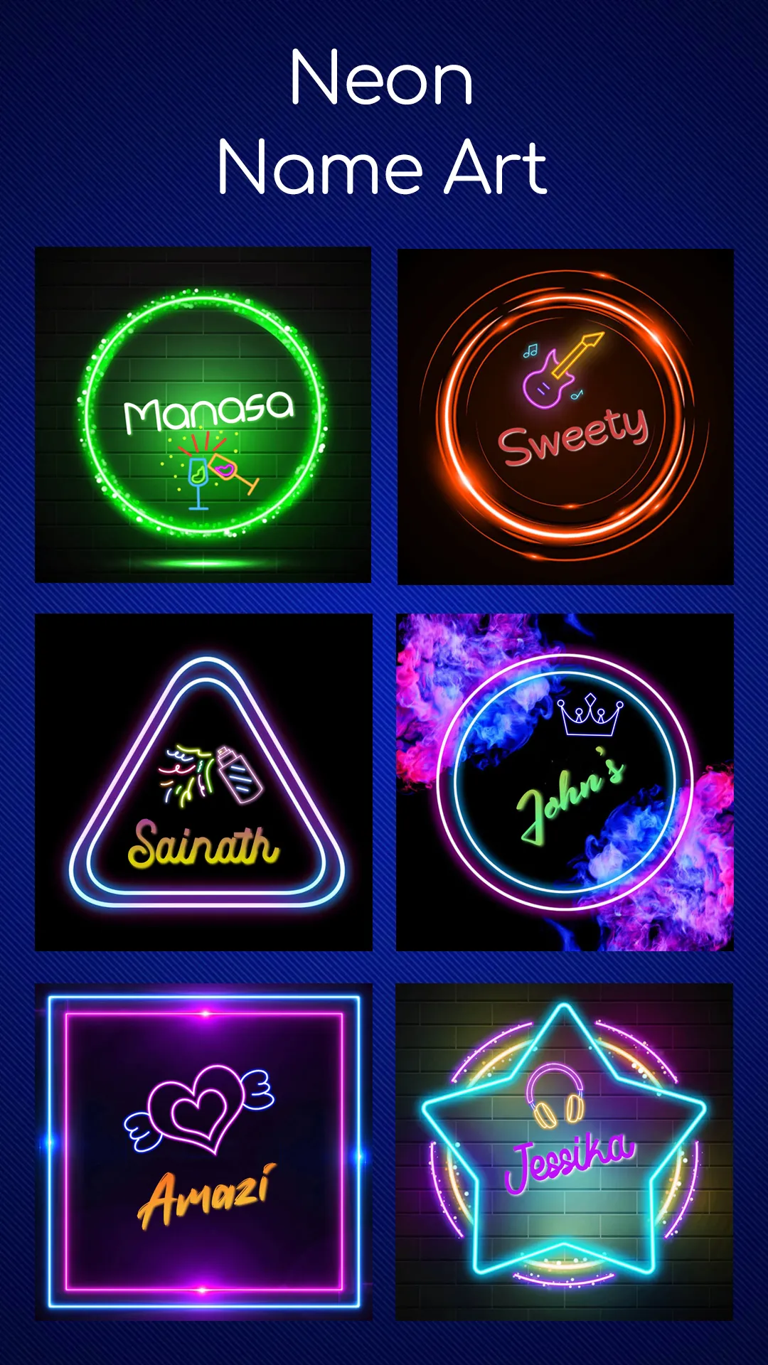 Name Art Photo Editing App | Indus Appstore | Screenshot