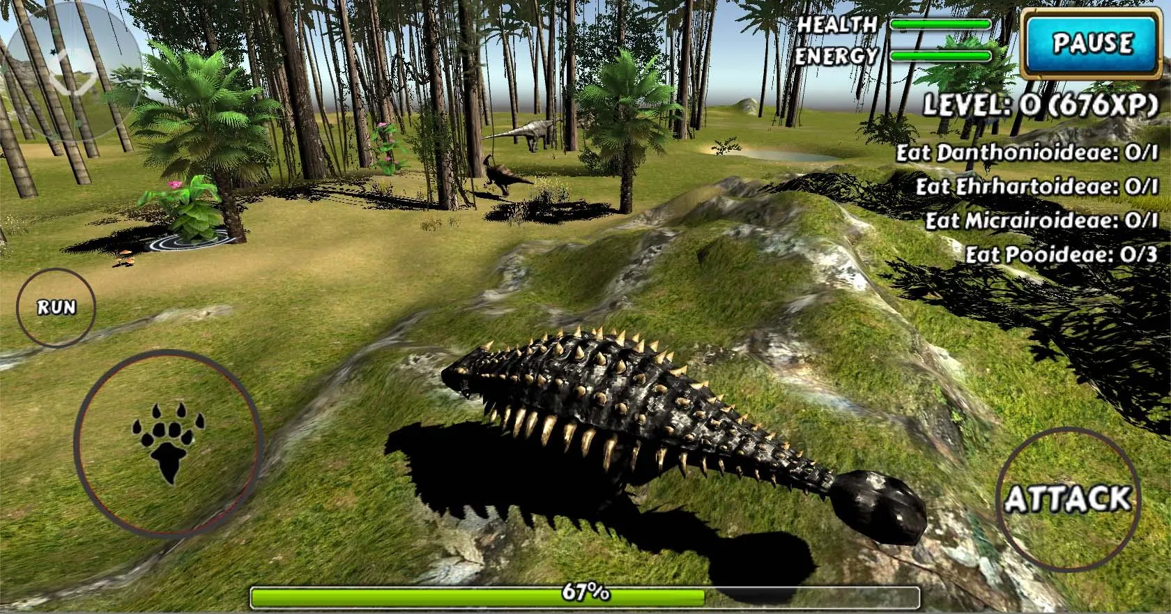 Dinosaur Simulator Survival | Indus Appstore | Screenshot