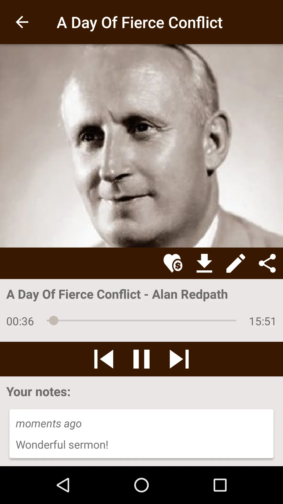 Alan Redpath Sermons | Indus Appstore | Screenshot