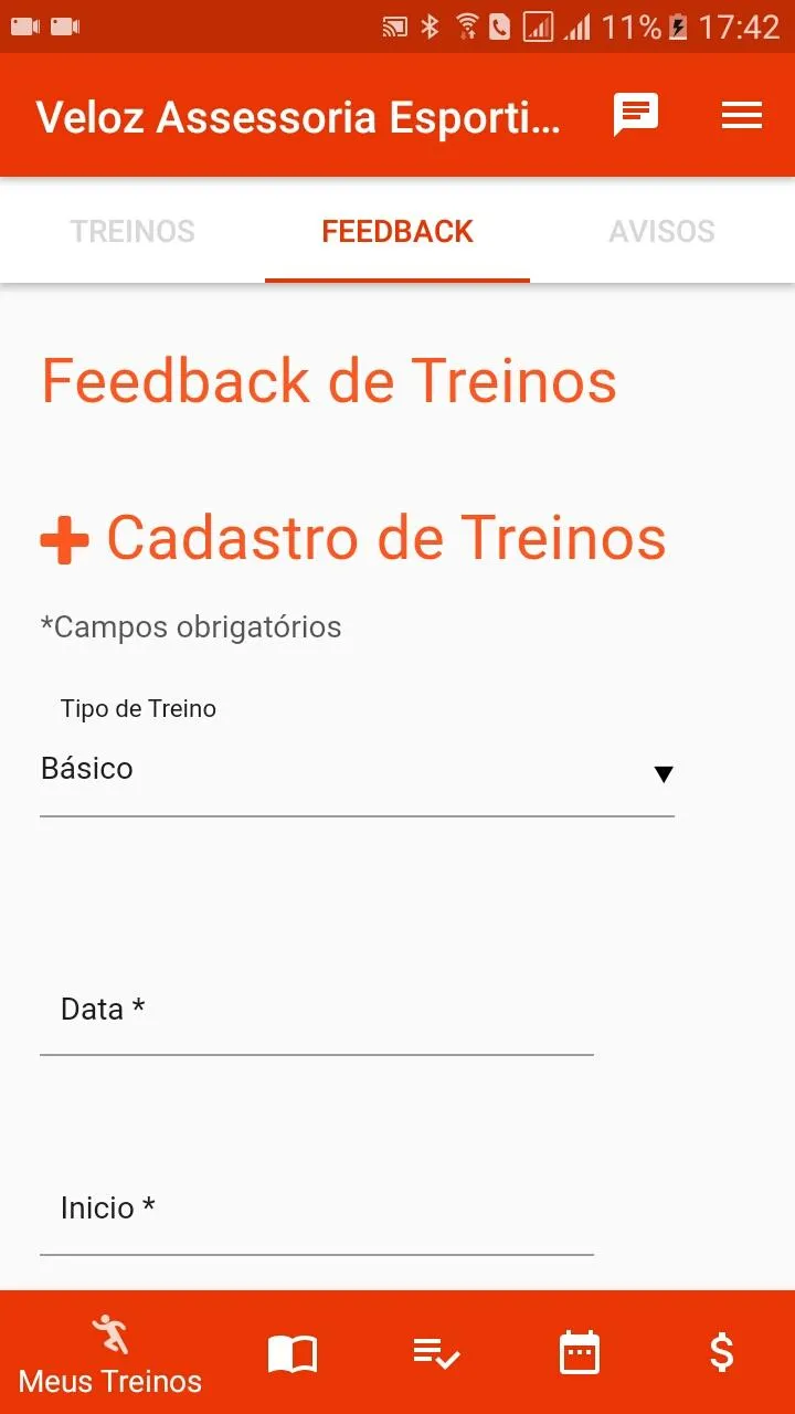 Veloz Assessoria Esportiva | Indus Appstore | Screenshot