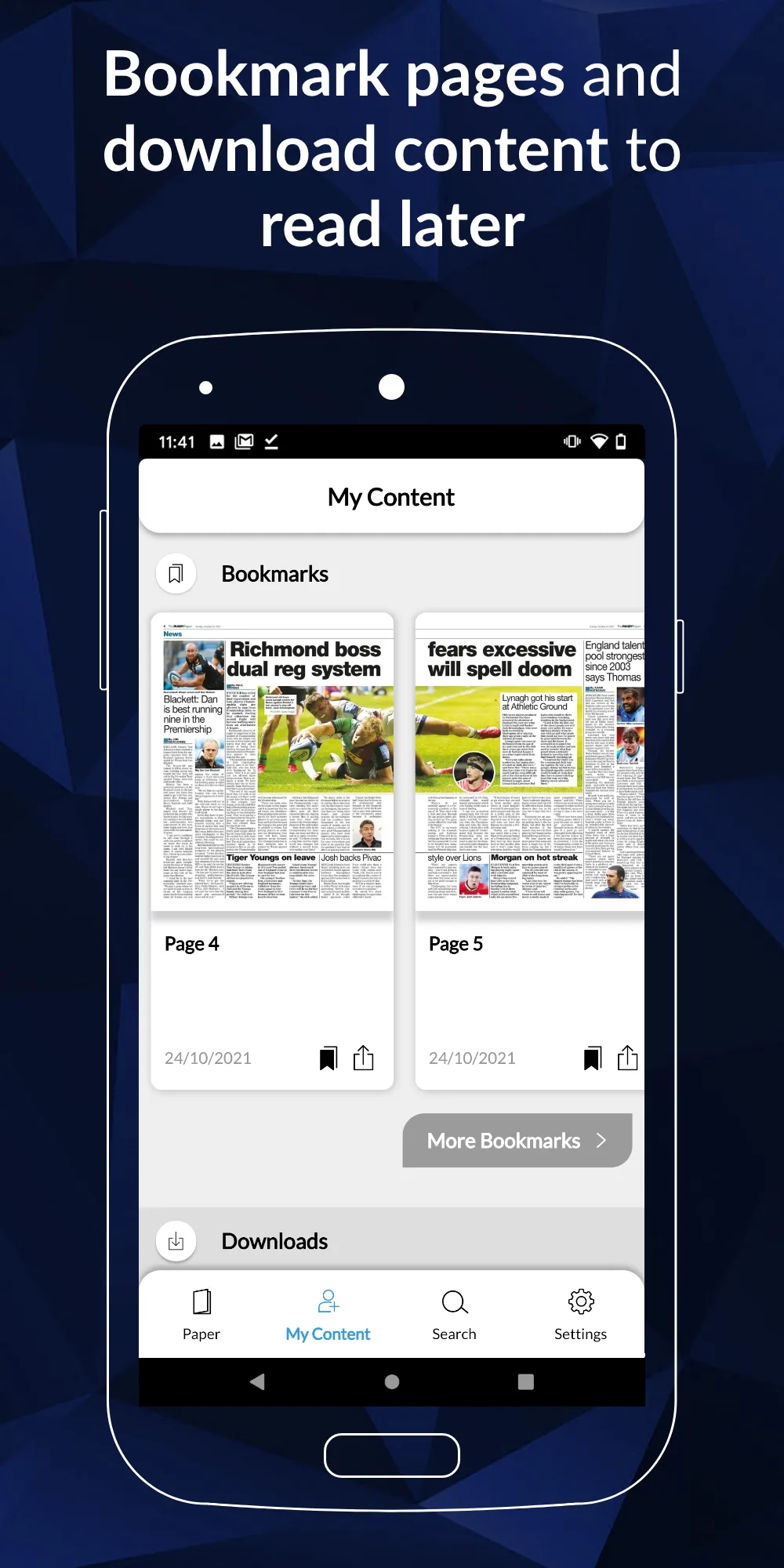 The Rugby Paper, Welsh Edition | Indus Appstore | Screenshot