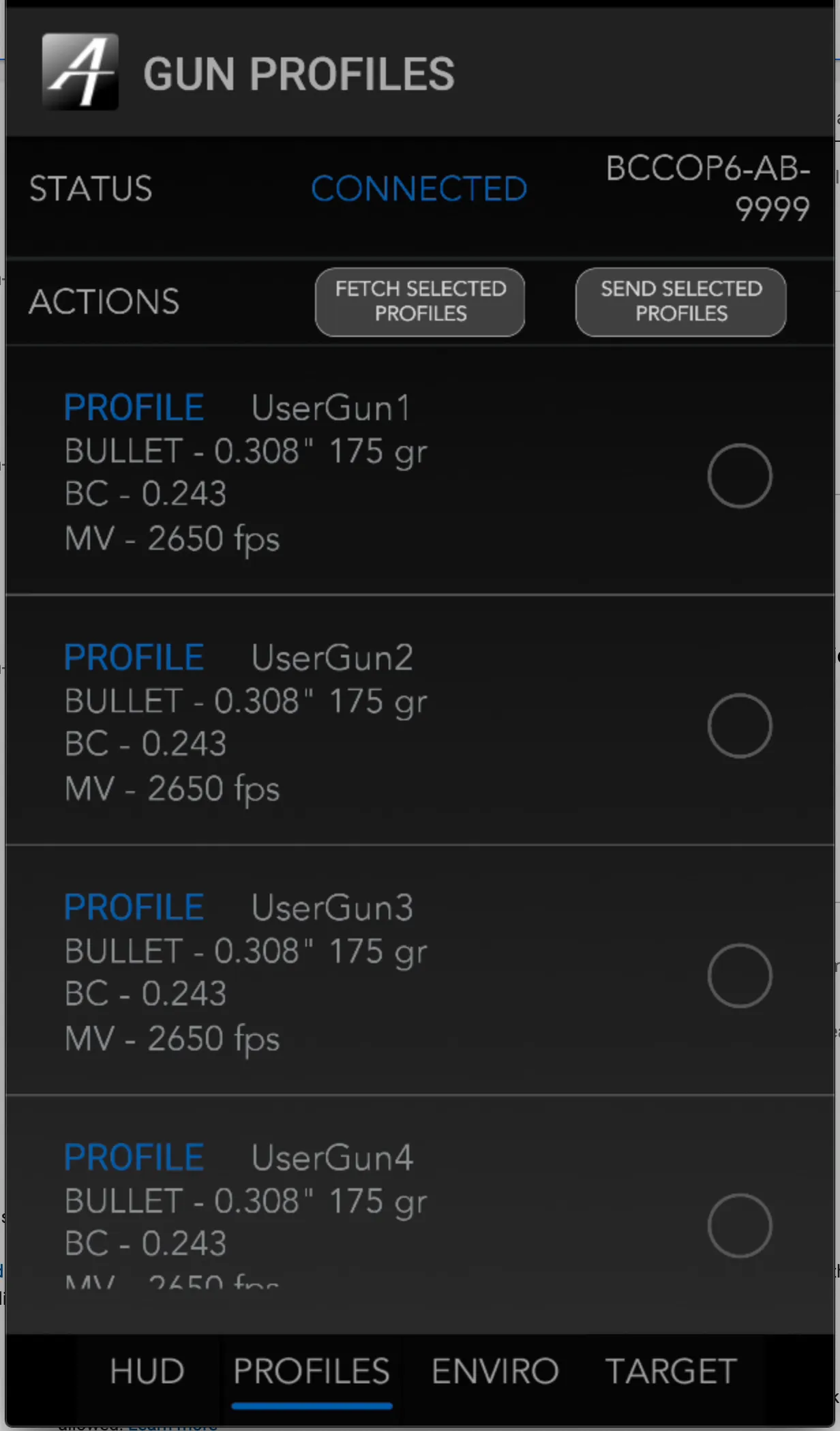 Applied Ballistics Connect | Indus Appstore | Screenshot