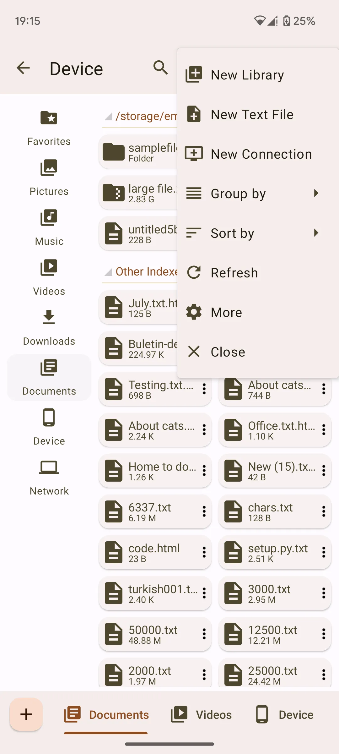 Oojao Files Manager | Indus Appstore | Screenshot