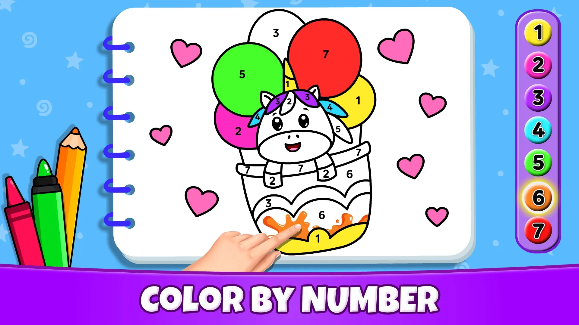 Unicorn Coloring Book & Games | Indus Appstore | Screenshot