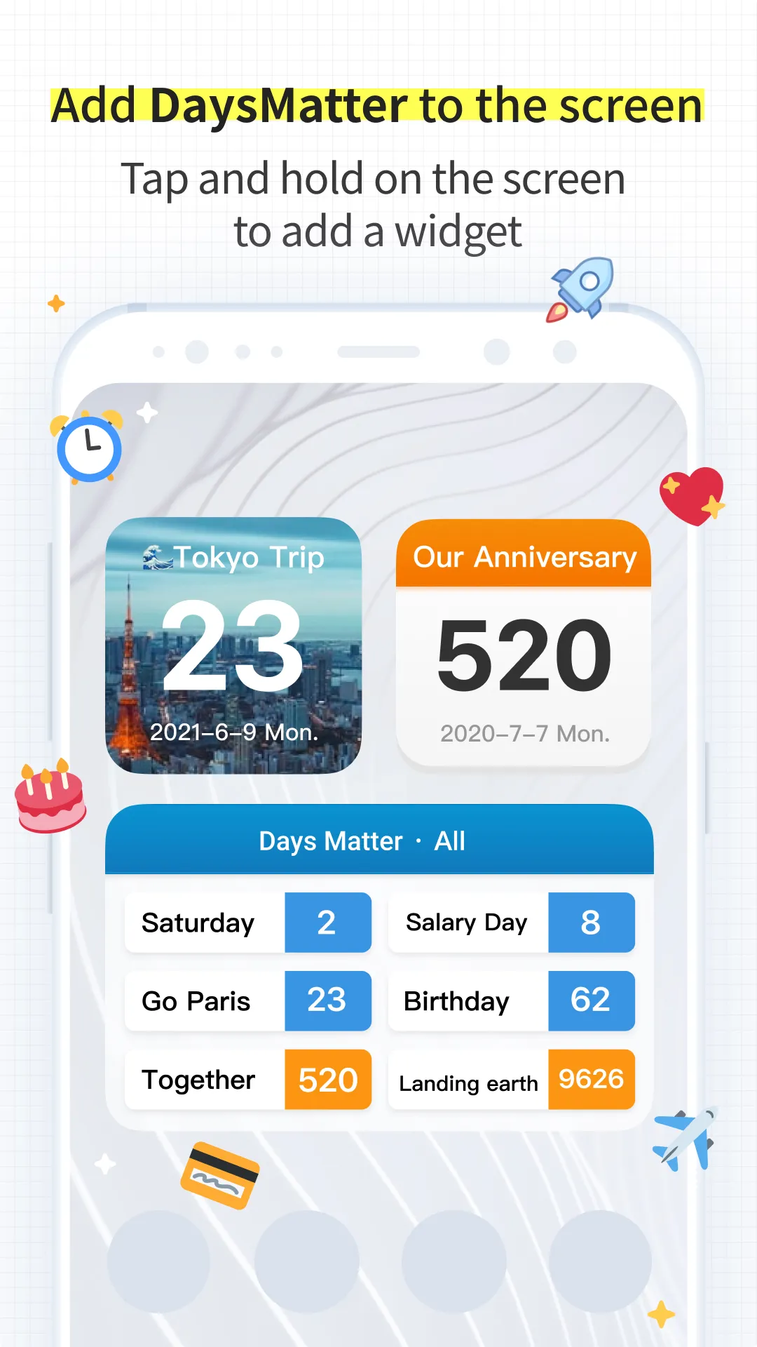 Days Matter - Countdown Event | Indus Appstore | Screenshot