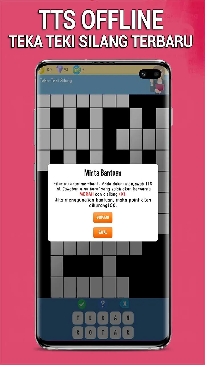 TTS Teka Teki Silang Offline | Indus Appstore | Screenshot