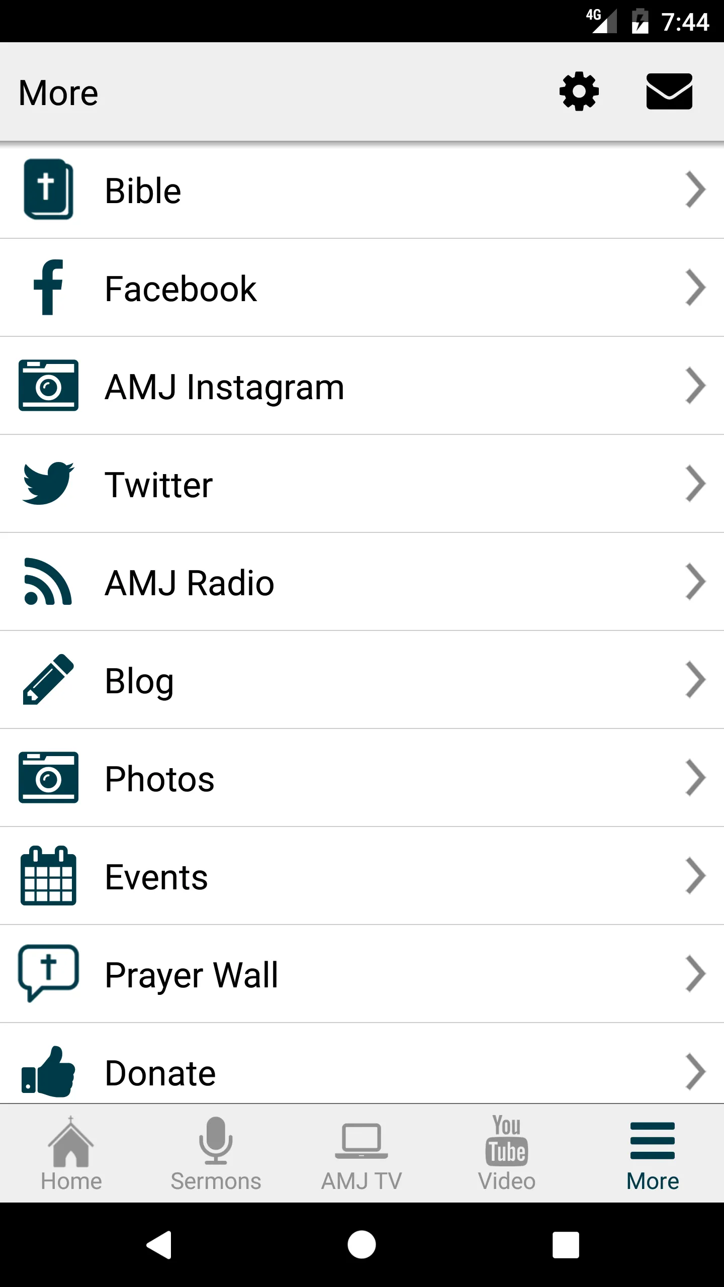 AMJ Ministries | Indus Appstore | Screenshot