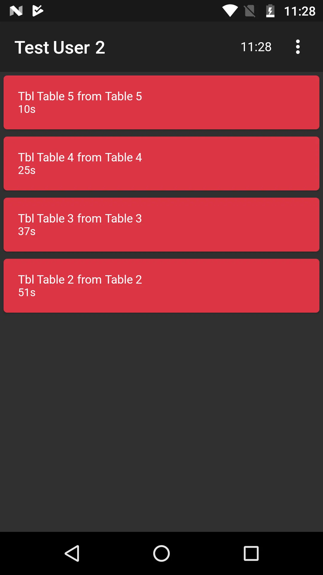 BlueSky Table Manager | Indus Appstore | Screenshot