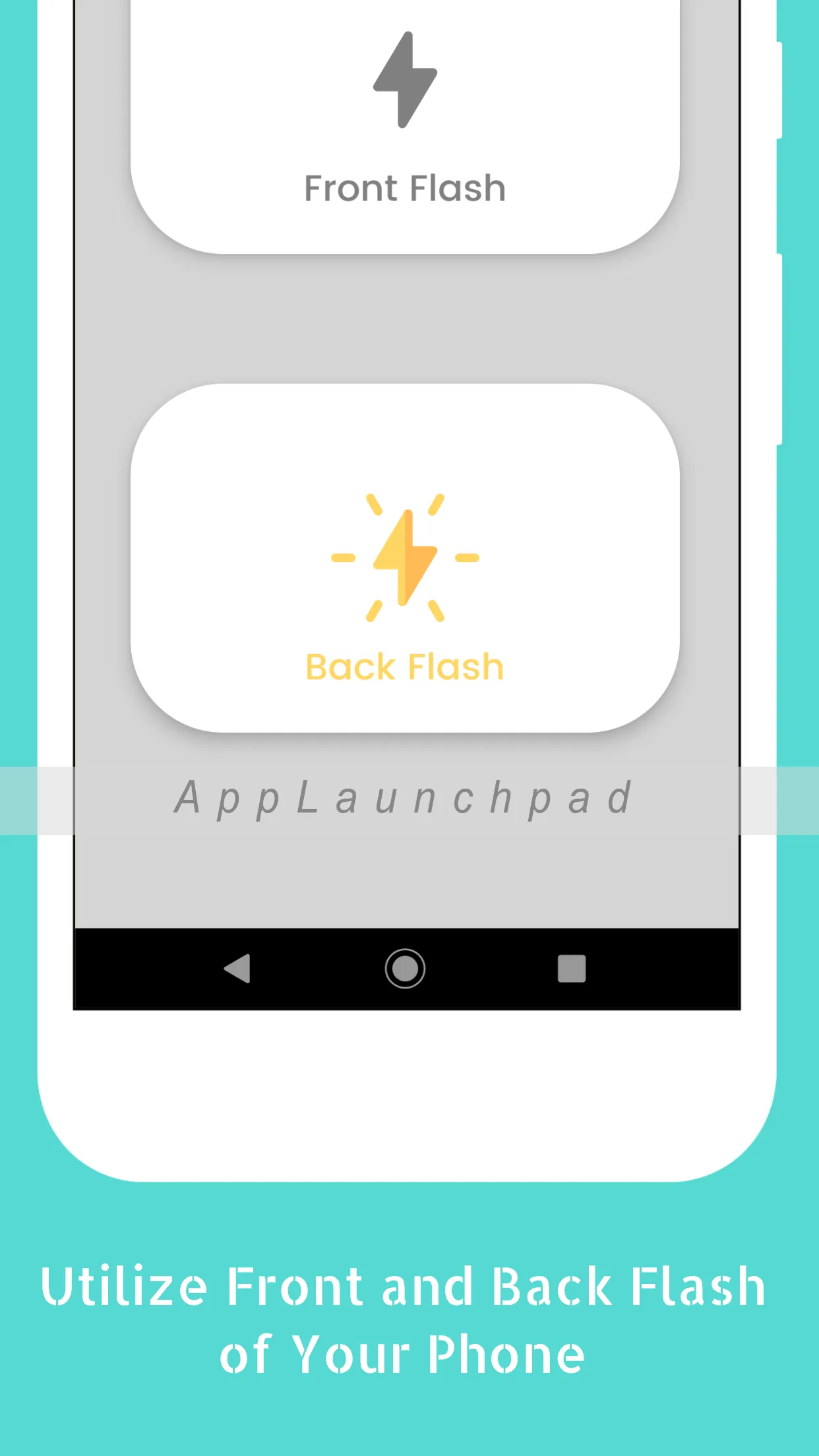 DualFlash: Front and Back Flas | Indus Appstore | Screenshot