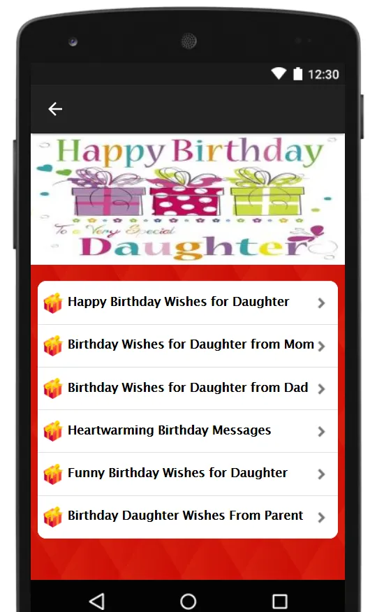 Happy Birthday Daughter Wishes | Indus Appstore | Screenshot