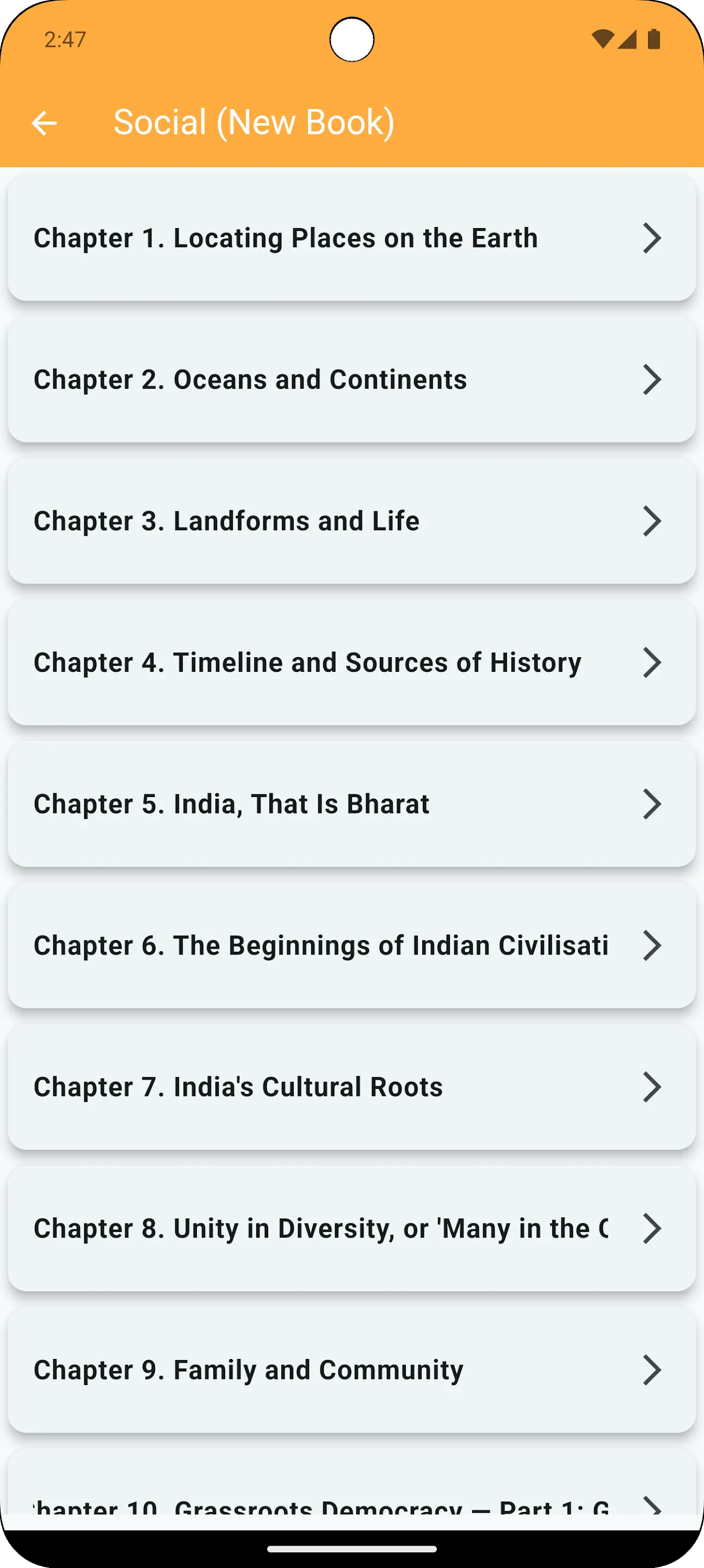 Class 6 Social Science 2024-25 | Indus Appstore | Screenshot