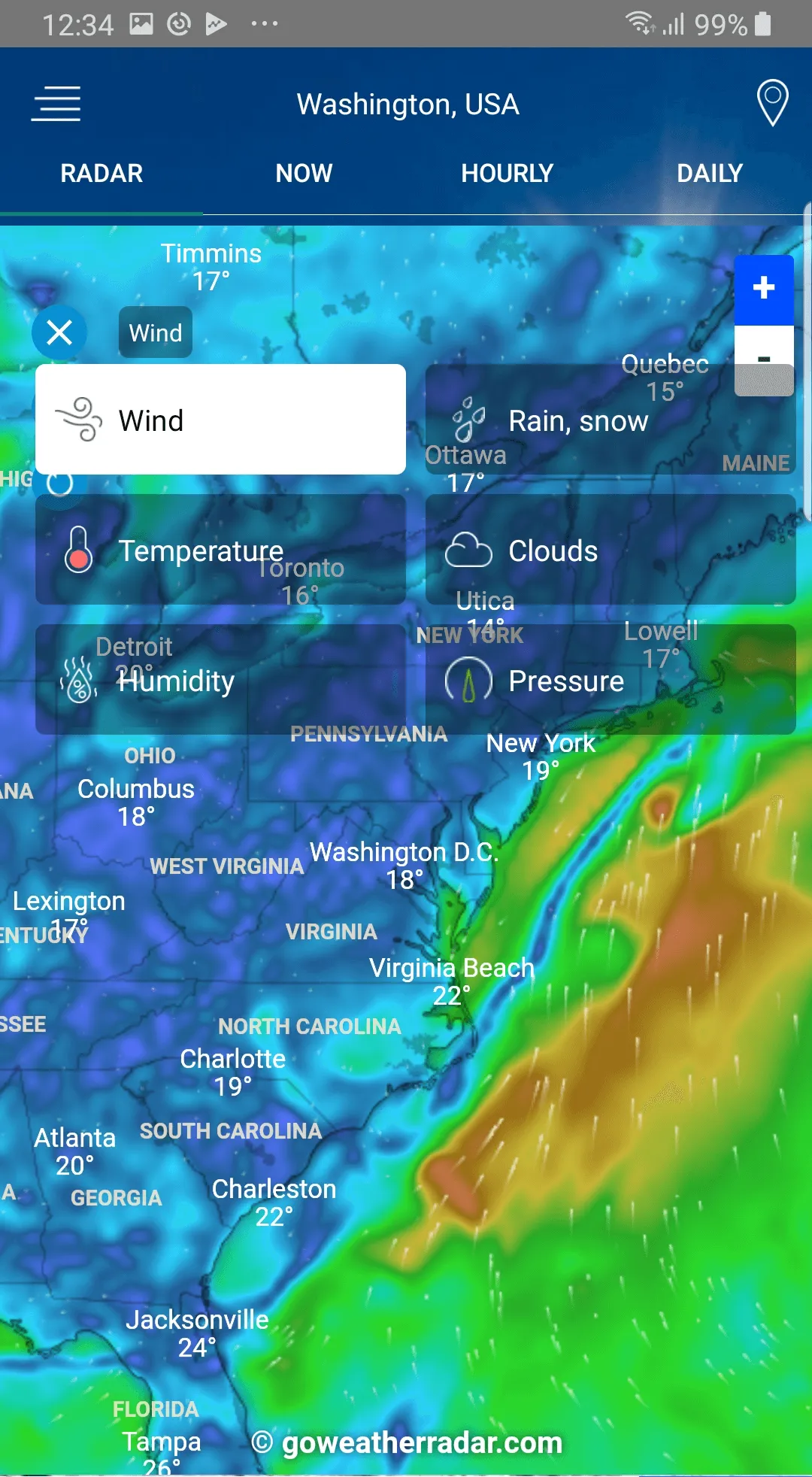 Weather Radar - Windy, rain ra | Indus Appstore | Screenshot