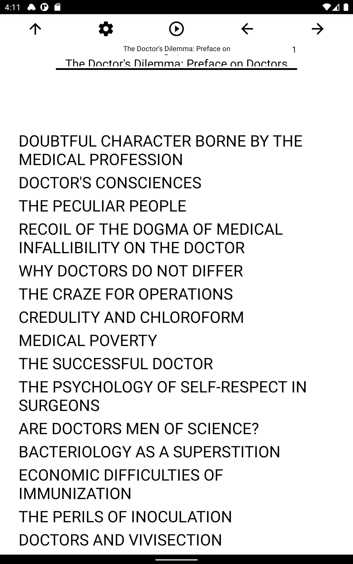 Book, The Doctor's Dilemma: Pr | Indus Appstore | Screenshot