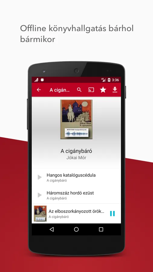 Hungarian Audiobooks | Indus Appstore | Screenshot