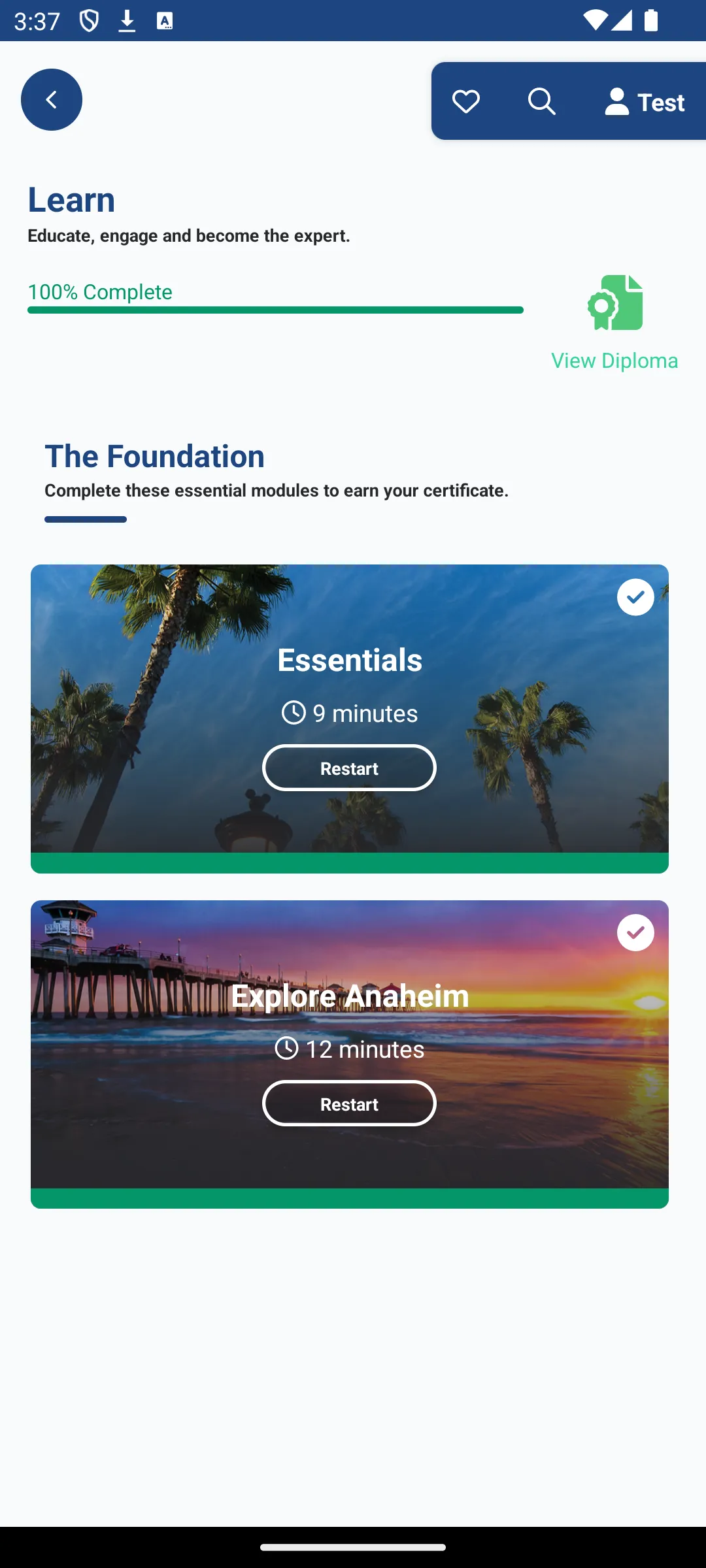 Anaheim Specialist Program | Indus Appstore | Screenshot