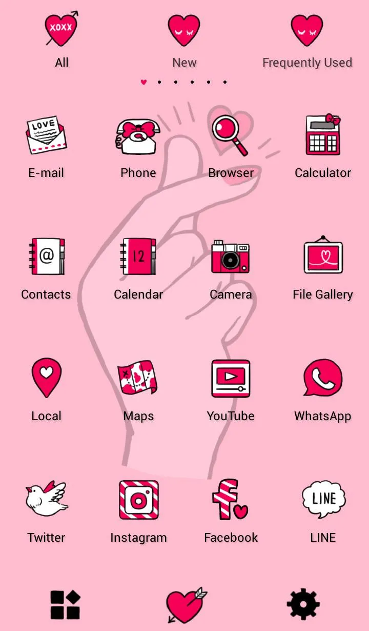 Heart Snap Theme | Indus Appstore | Screenshot