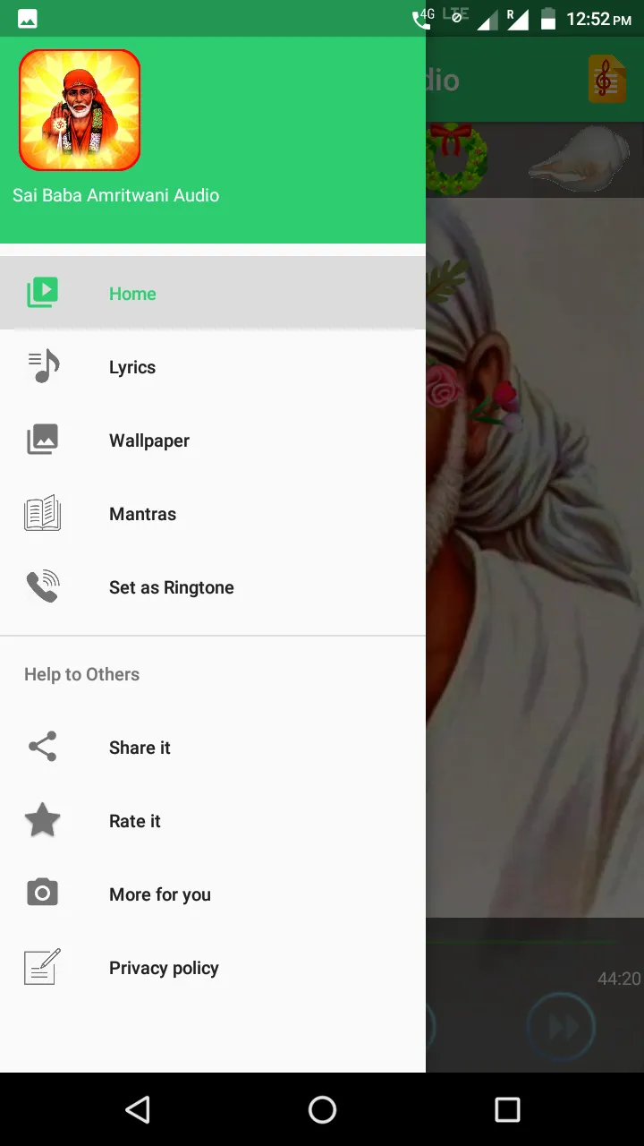 Sai Baba Amritwani Audio | Indus Appstore | Screenshot