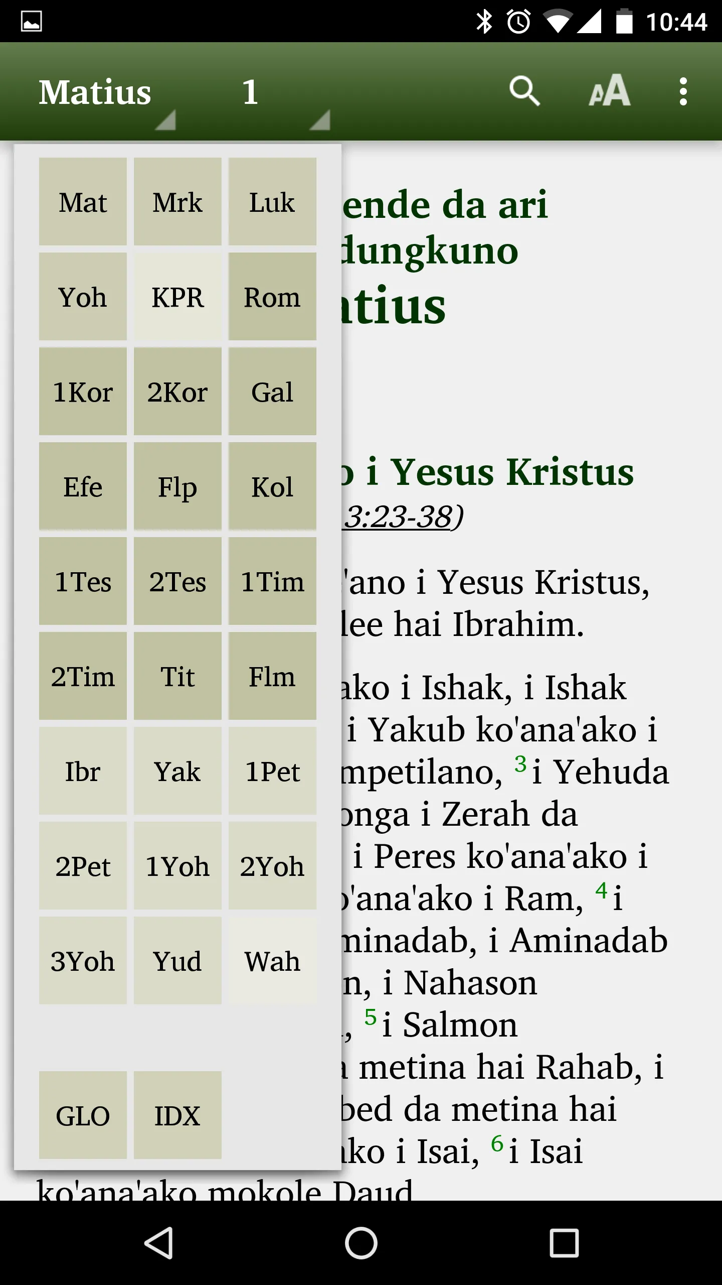 Alkitab Moronene | Indus Appstore | Screenshot