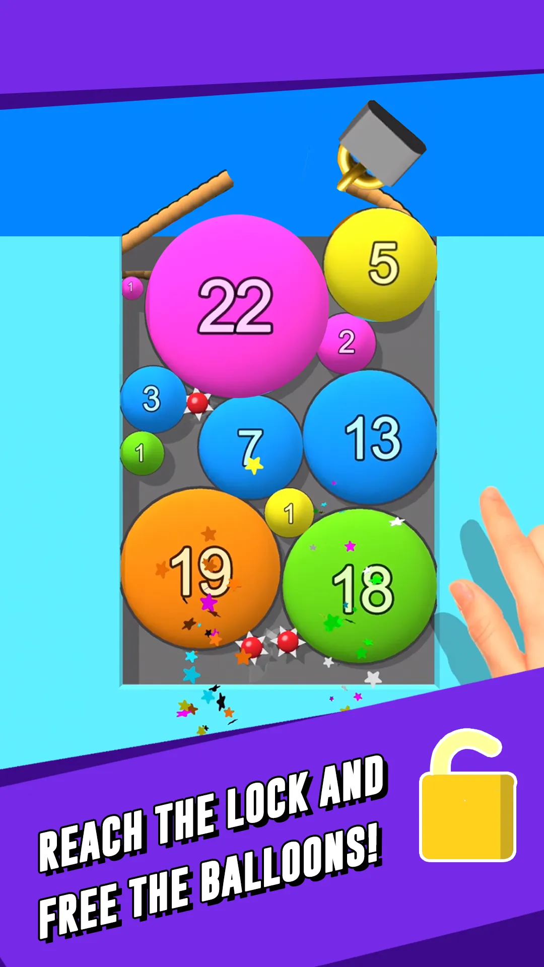 Puff Up - Balloon puzzle game | Indus Appstore | Screenshot