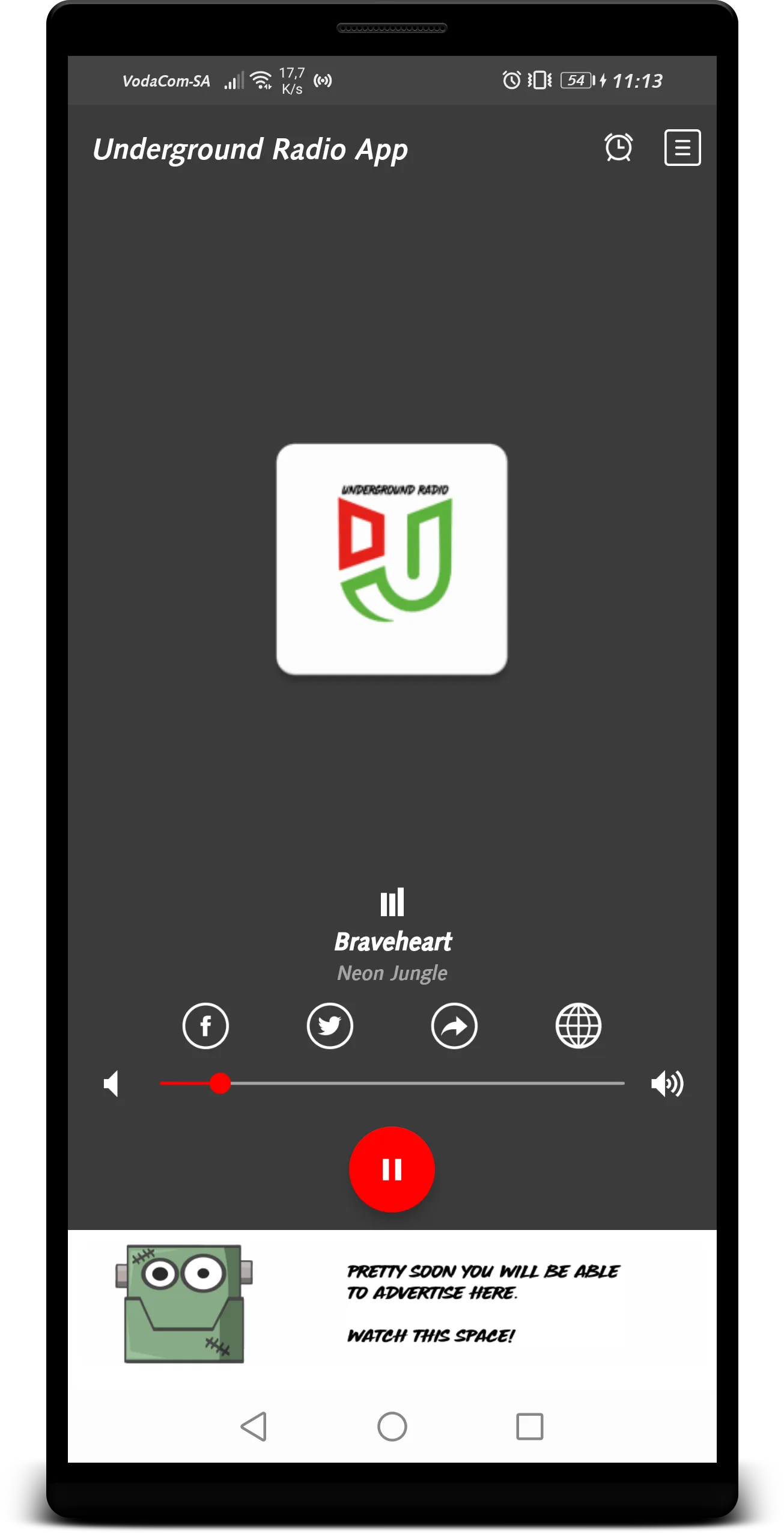 Underground Radio | Indus Appstore | Screenshot