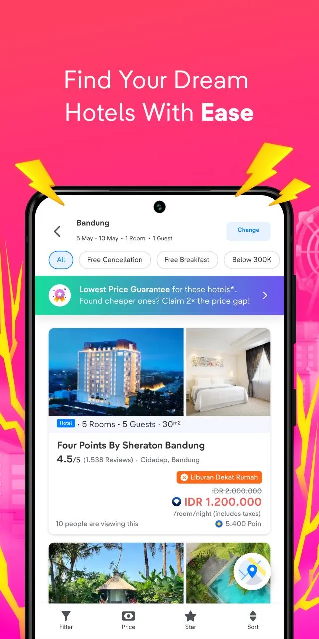 tiket.com - Hotels and Flights | Indus Appstore | Screenshot