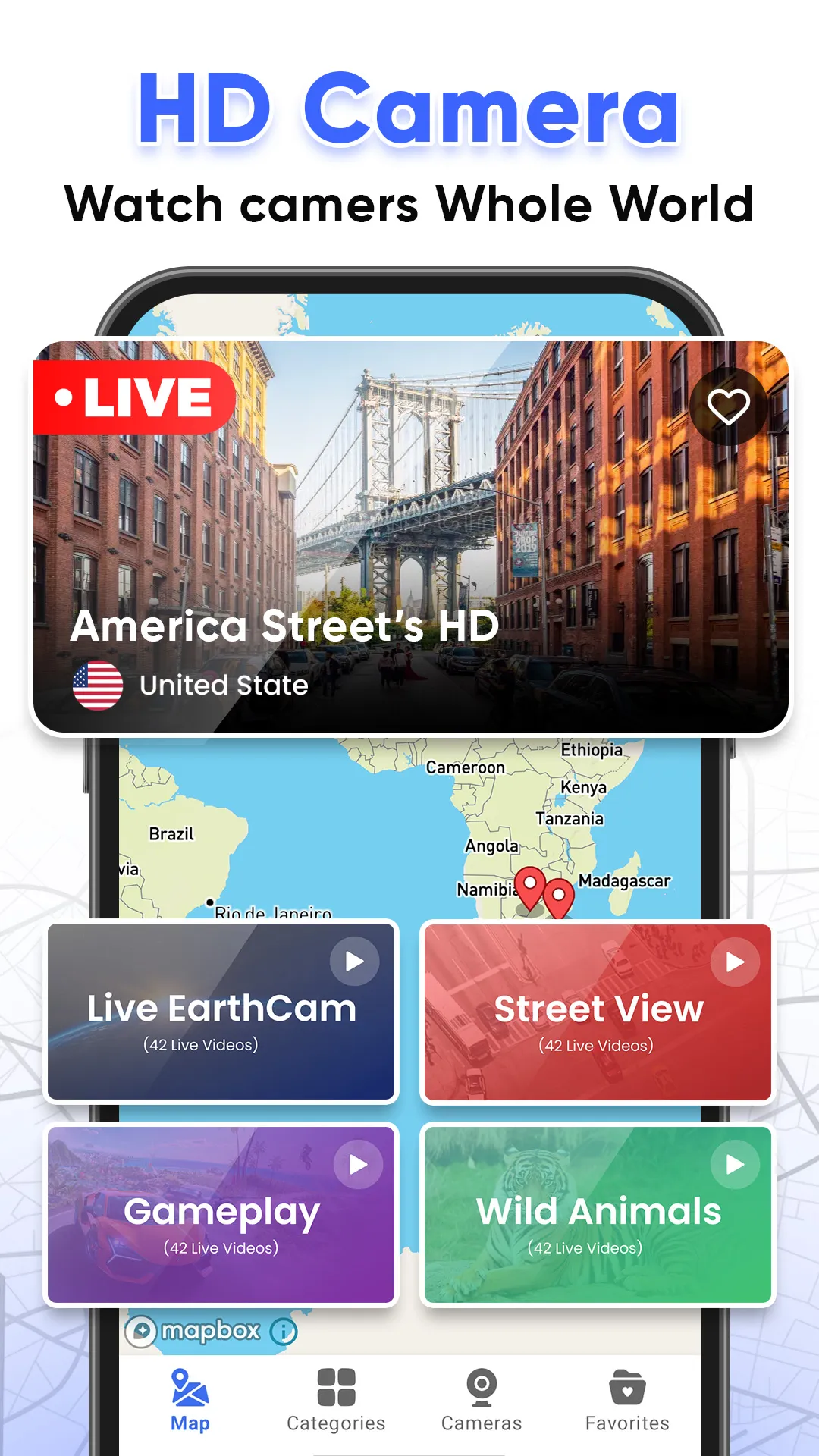 Live Earth Map - GPS Satellite | Indus Appstore | Screenshot