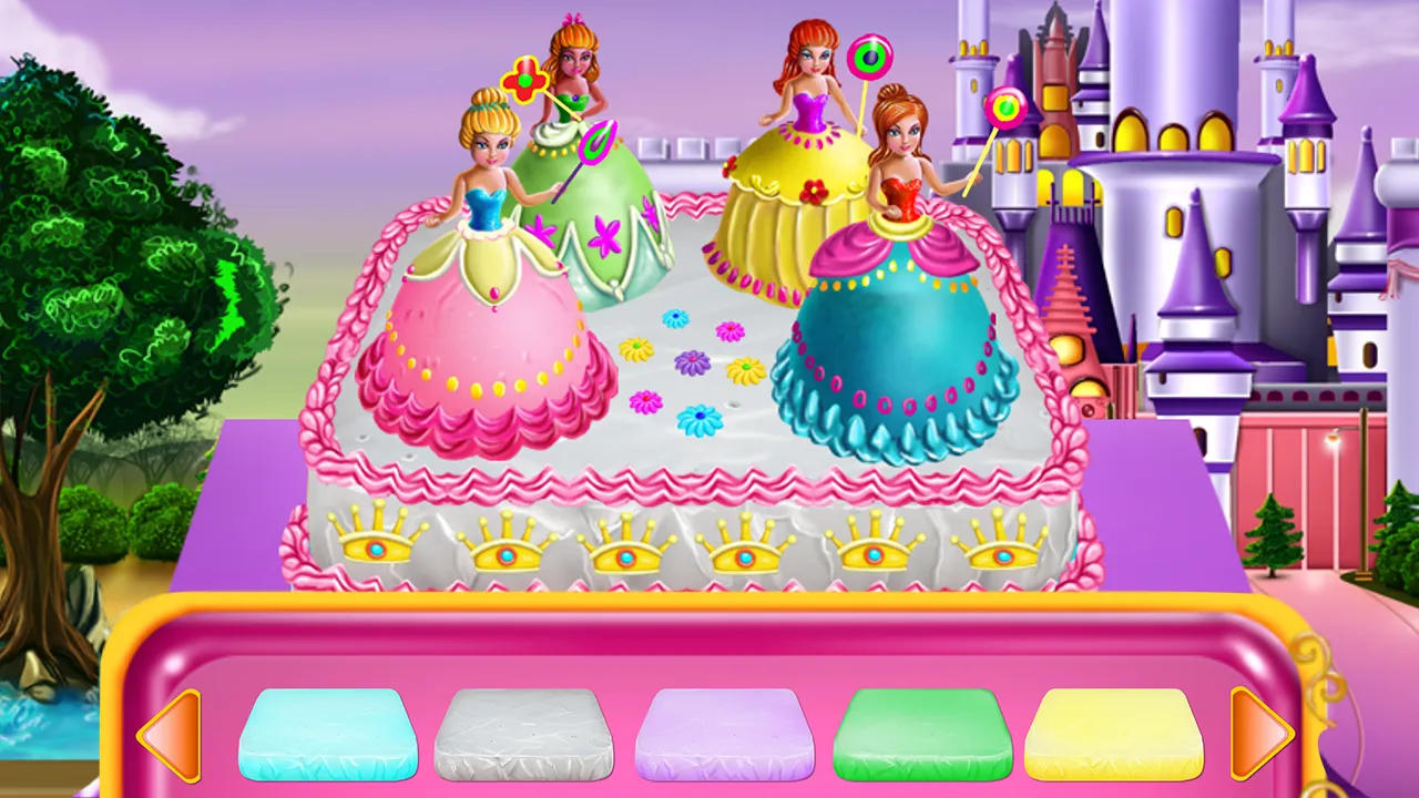 Princesses Cake Cooking | Indus Appstore | Screenshot