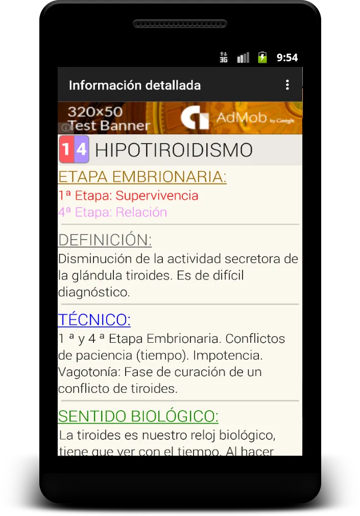 Diccionario Bio-Emocional 2016 | Indus Appstore | Screenshot