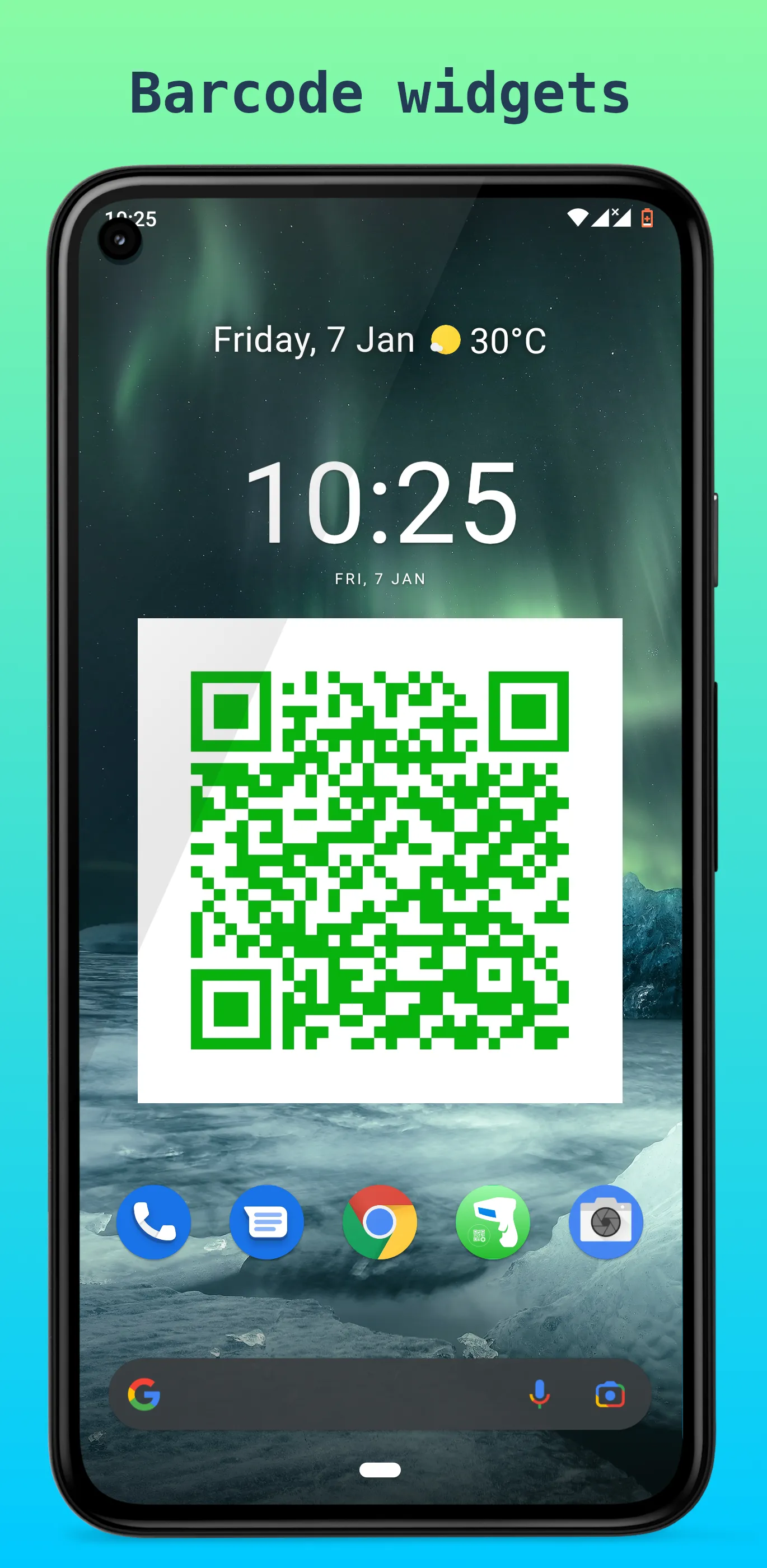 Green QR & Barcode Scanner | Indus Appstore | Screenshot