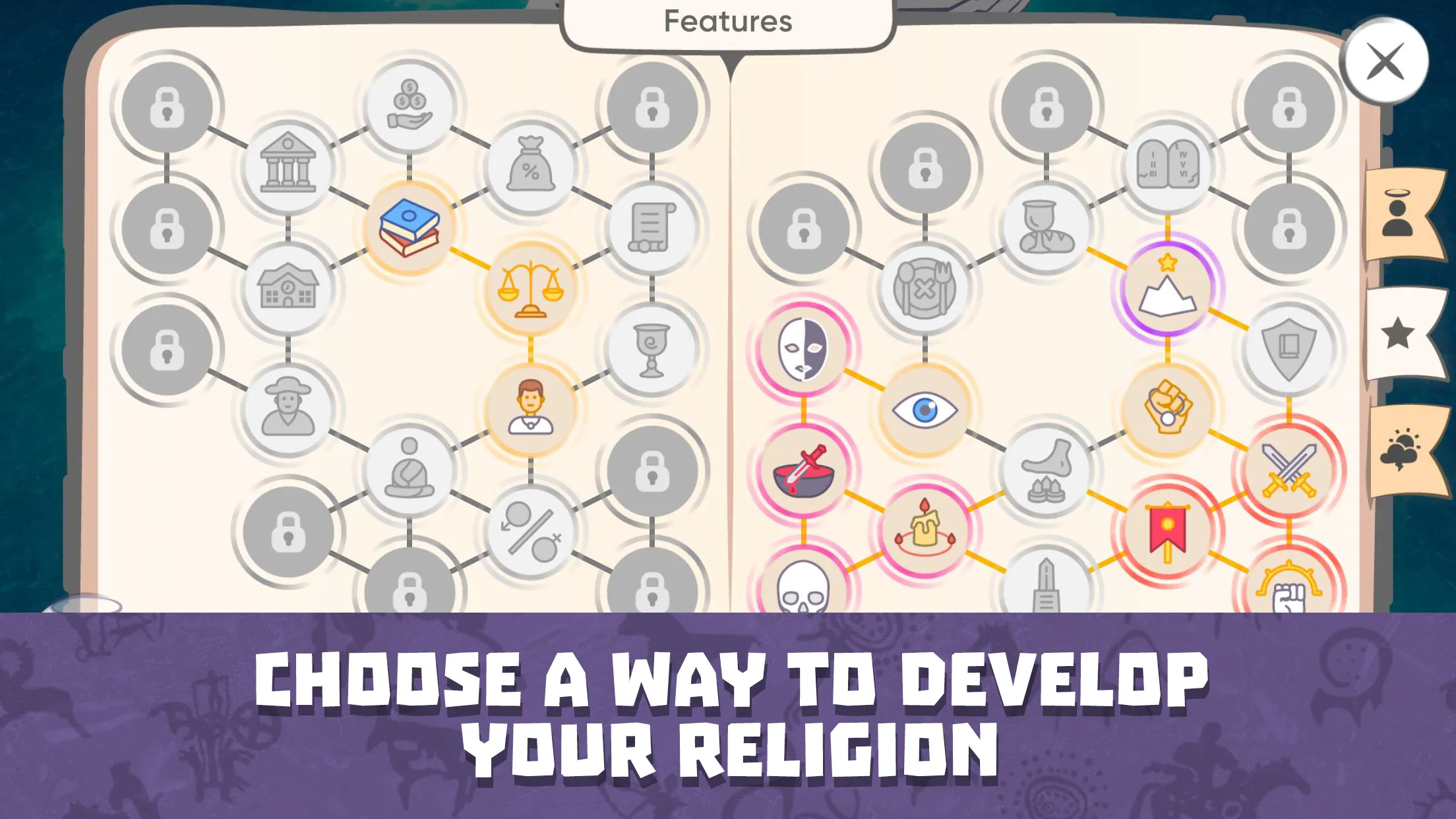 Religion Inc. God Simulator | Indus Appstore | Screenshot