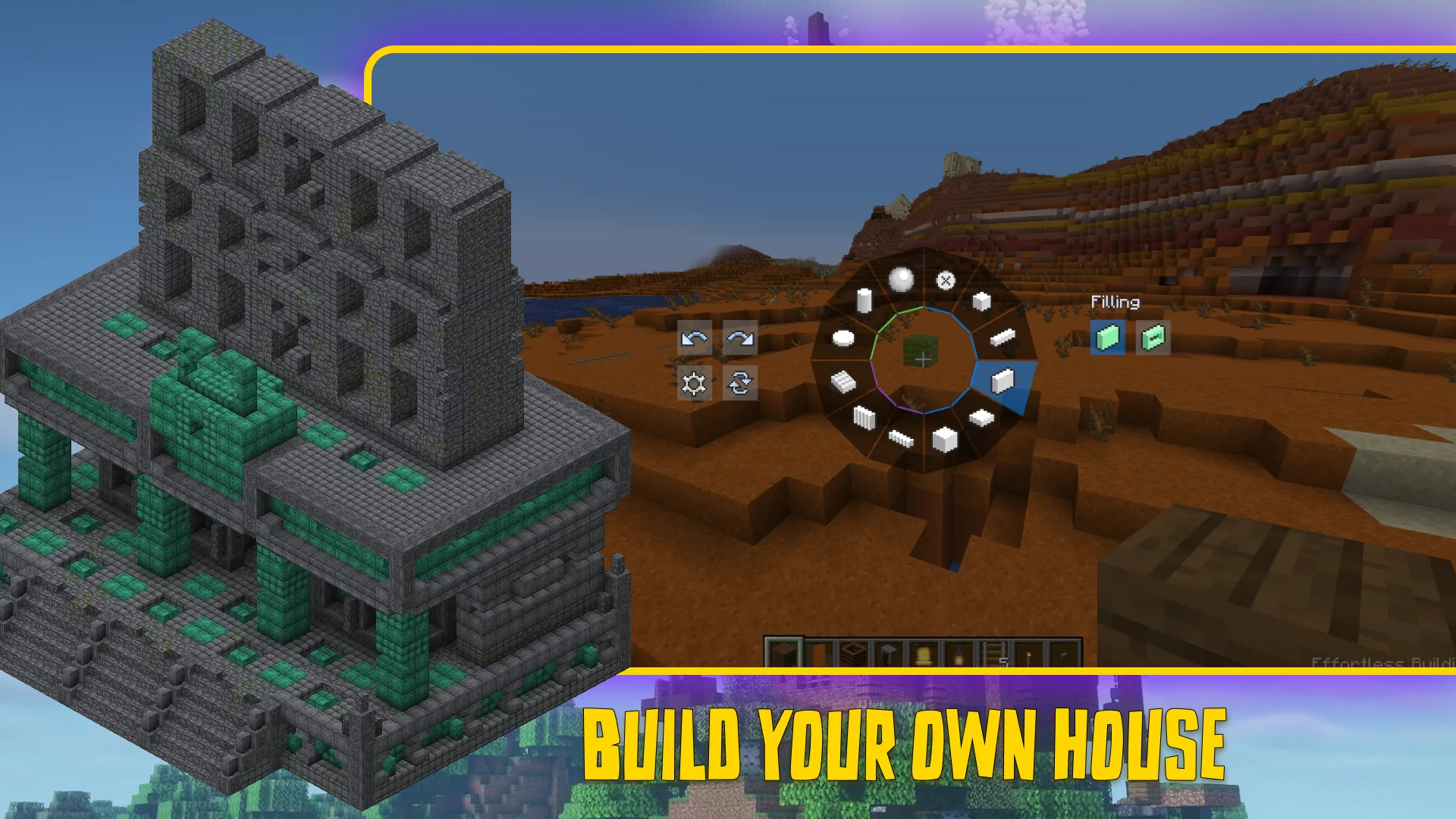 Buildings Mod in Minecraft PE | Indus Appstore | Screenshot