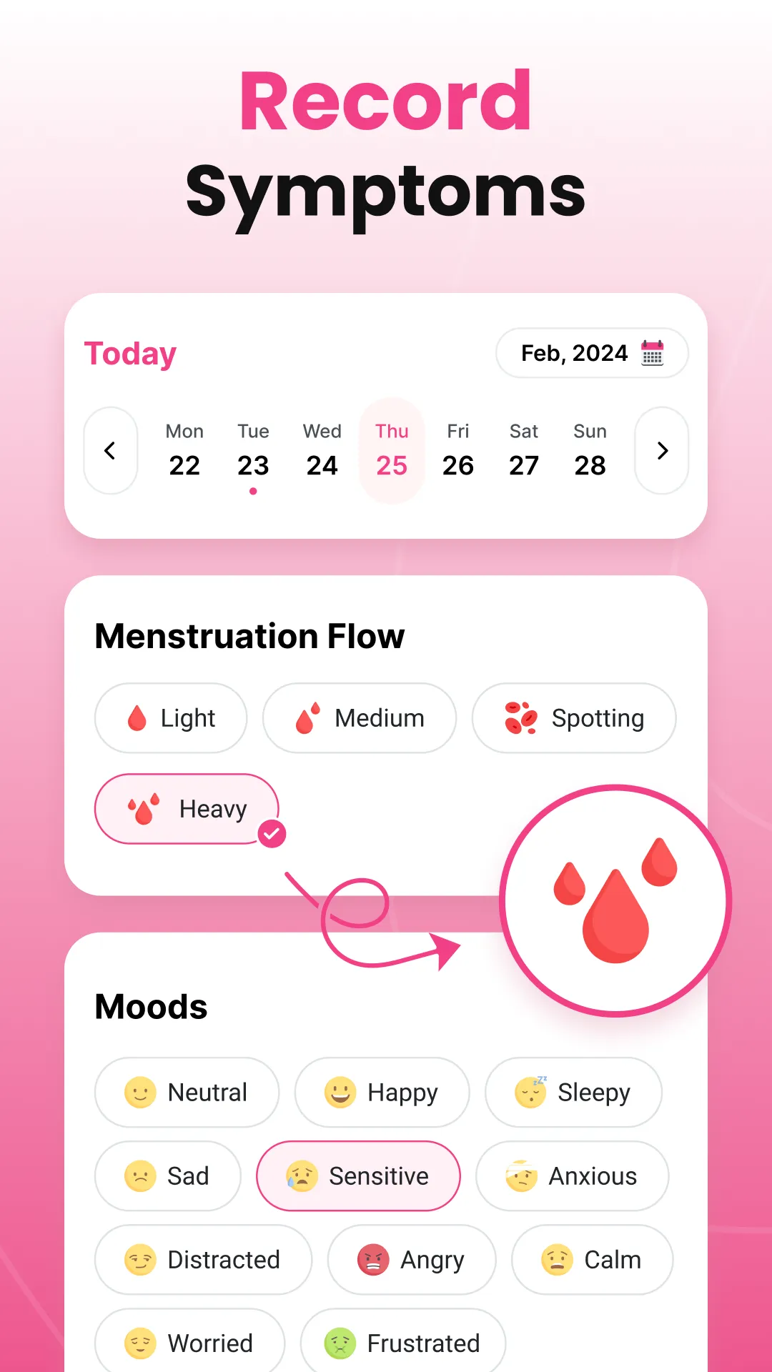 Period Tracker Ovulation Cycle | Indus Appstore | Screenshot