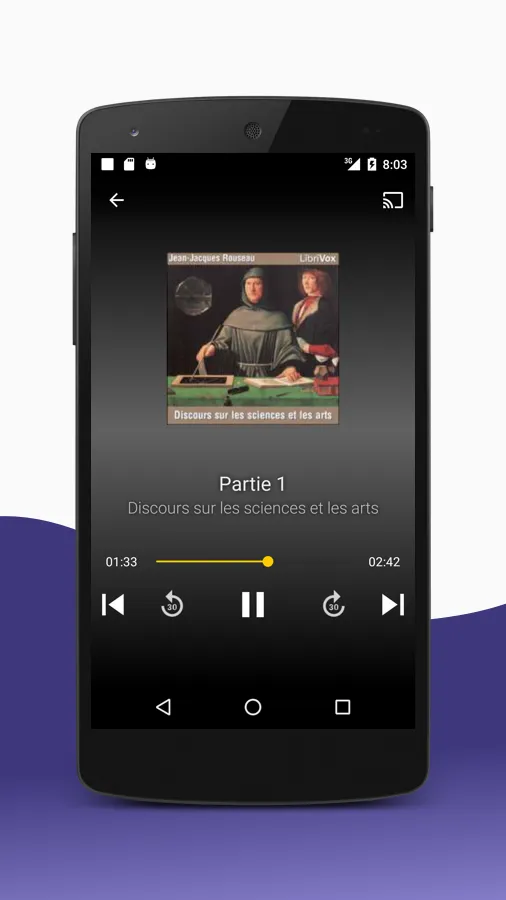 French AudioBook Library | Indus Appstore | Screenshot