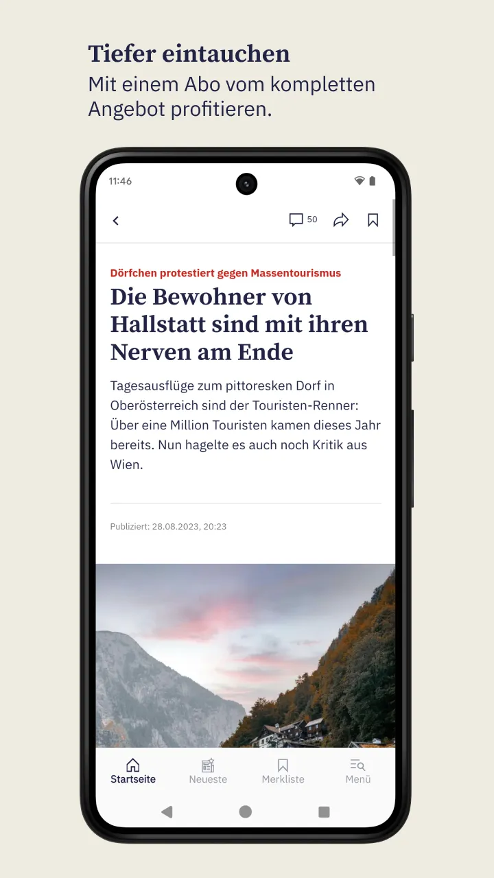 Basler Zeitung Nachrichten | Indus Appstore | Screenshot