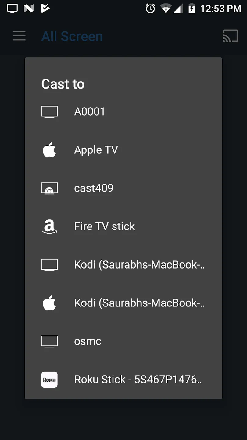 Cast to TV -Chromecast, FireTV | Indus Appstore | Screenshot