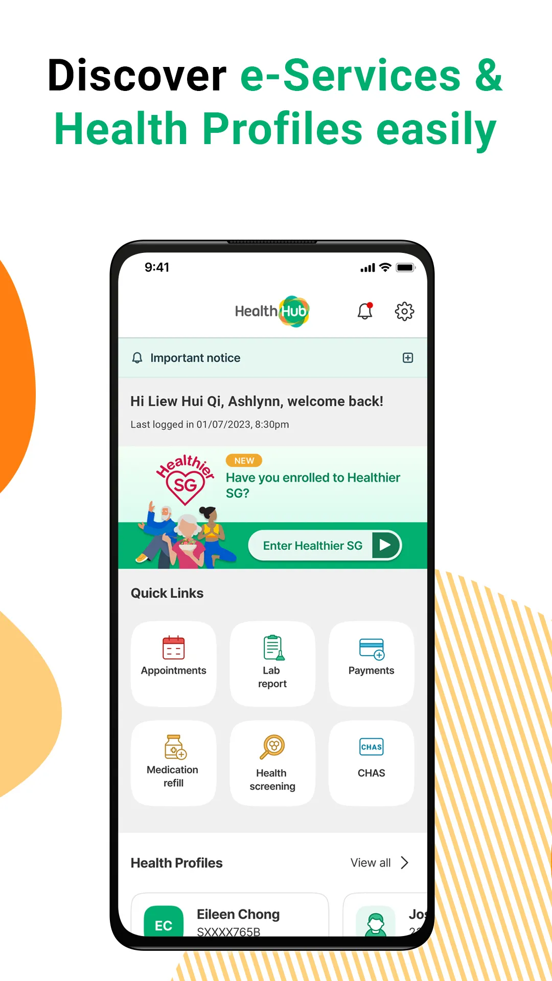 HealthHub SG | Indus Appstore | Screenshot