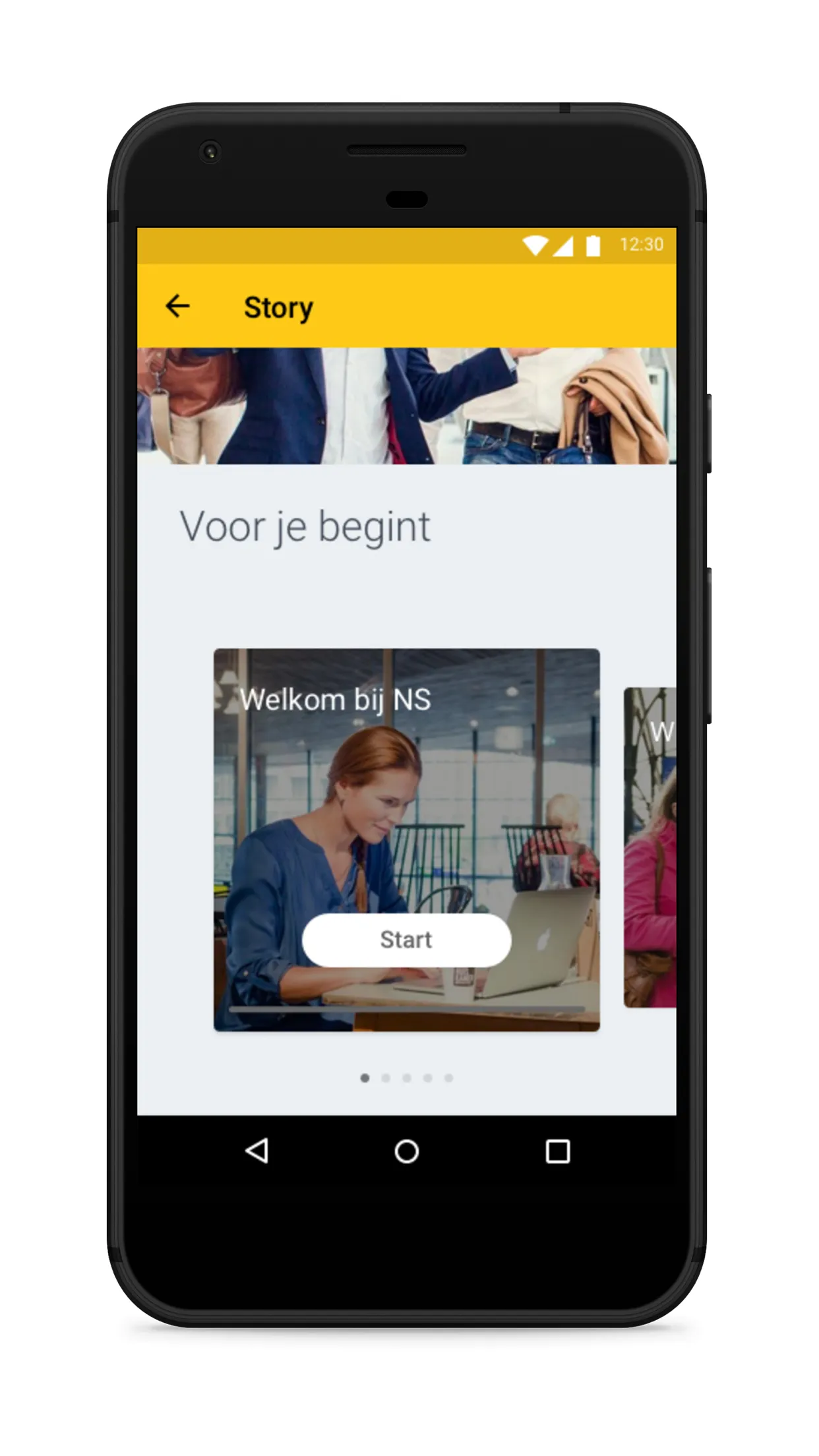 Welkom bij oNS | Indus Appstore | Screenshot