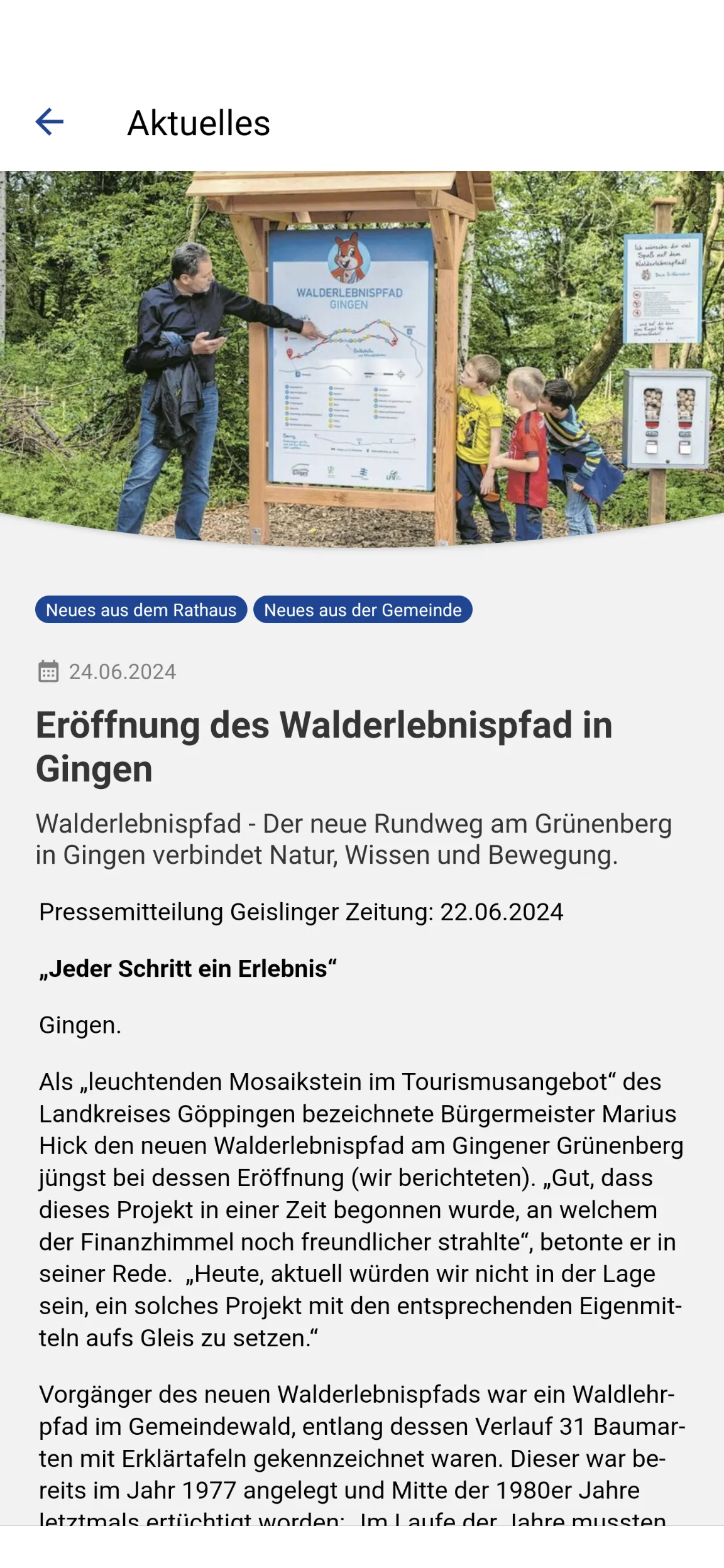 Gingen an der Fils | Indus Appstore | Screenshot