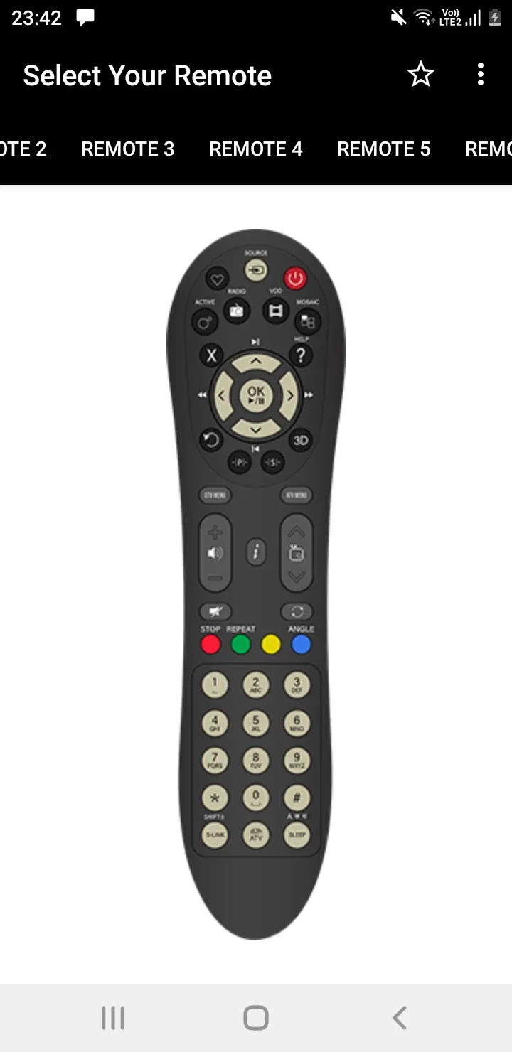 Videocon d2h Remote | Indus Appstore | Screenshot