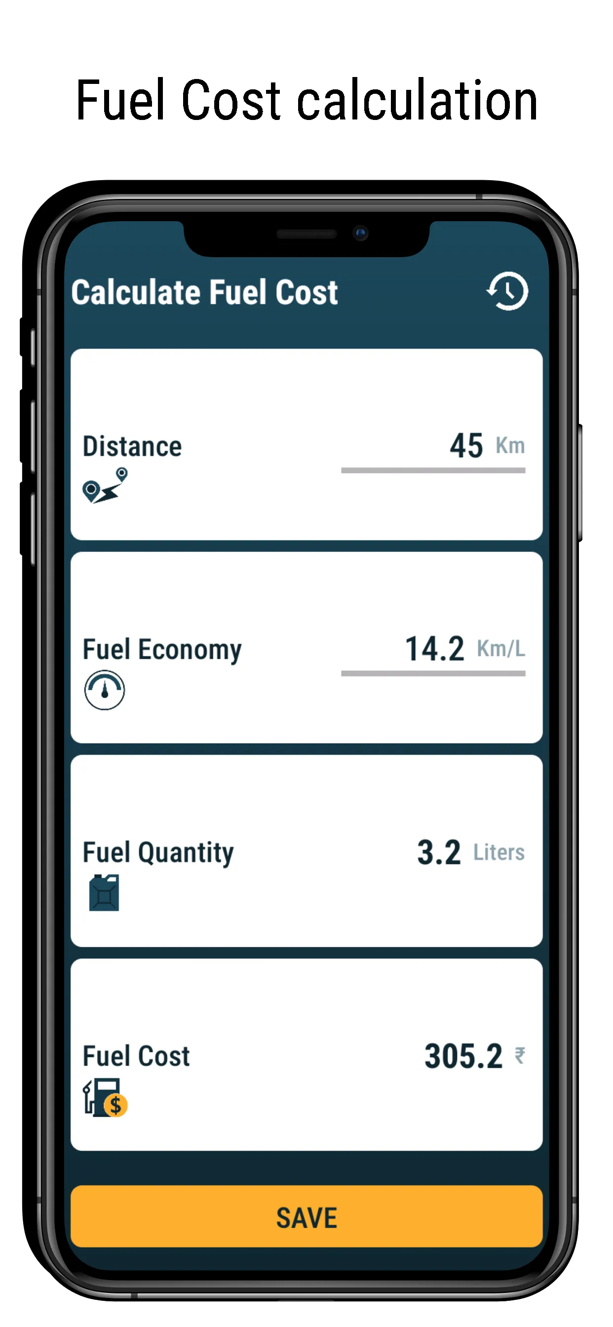 Fuel Mileage-Diesel Calculator | Indus Appstore | Screenshot