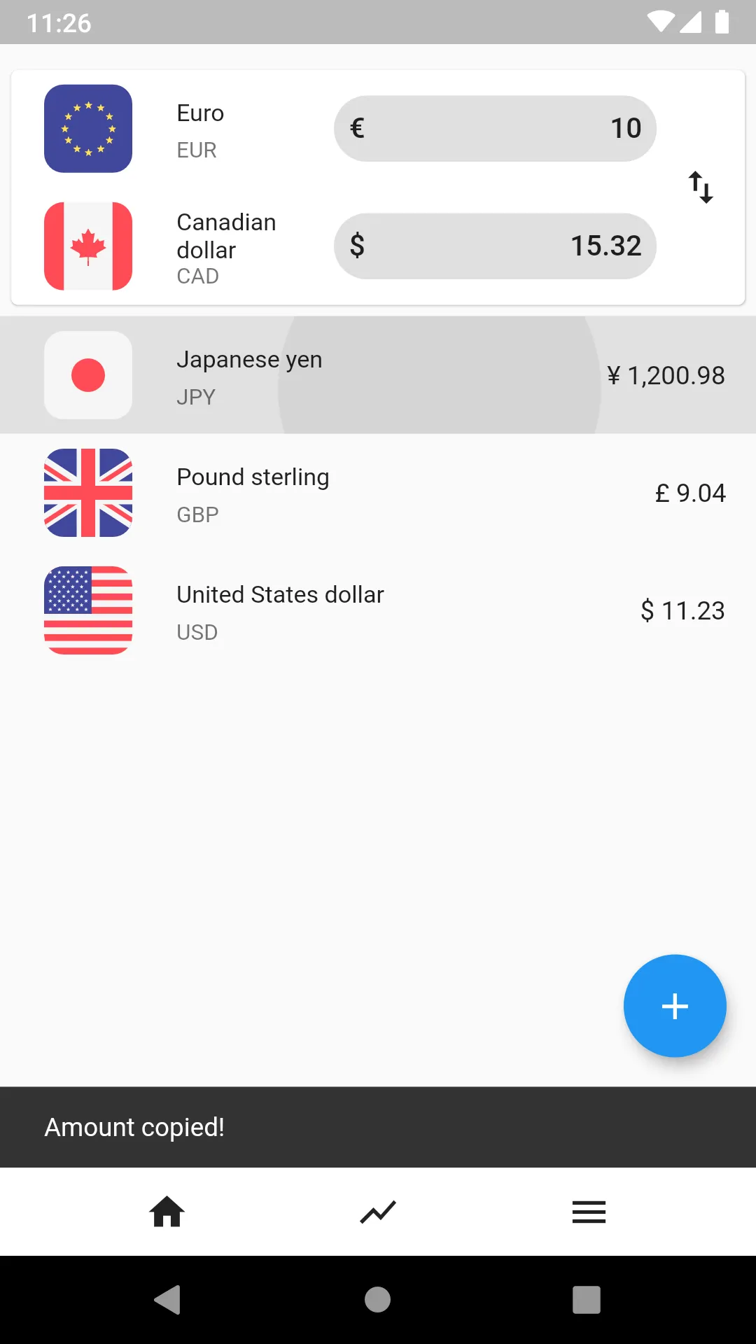 Infinite Currency Converter | Indus Appstore | Screenshot