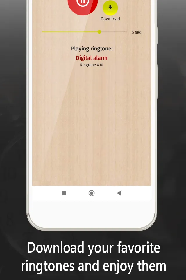 alarm ringtones for phone | Indus Appstore | Screenshot