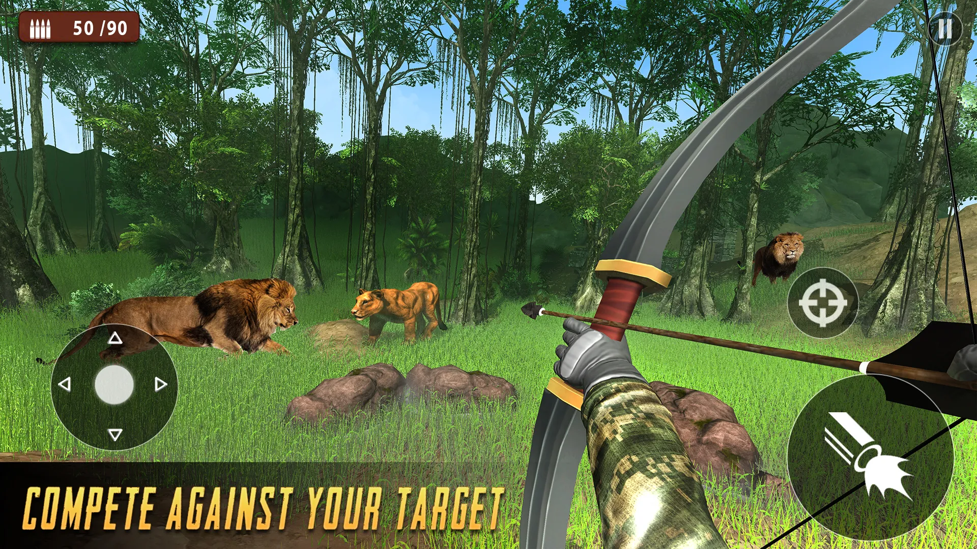 Wild Lion Hunt: Archery Hunter | Indus Appstore | Screenshot