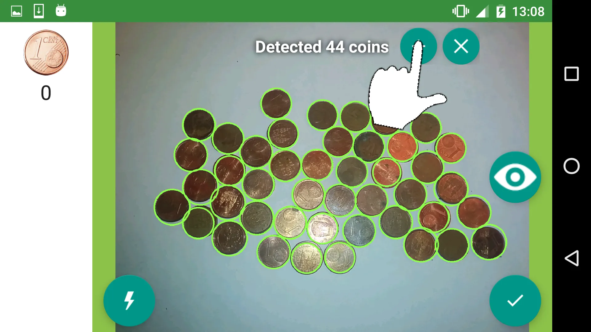 Coin Counter Camera | Indus Appstore | Screenshot