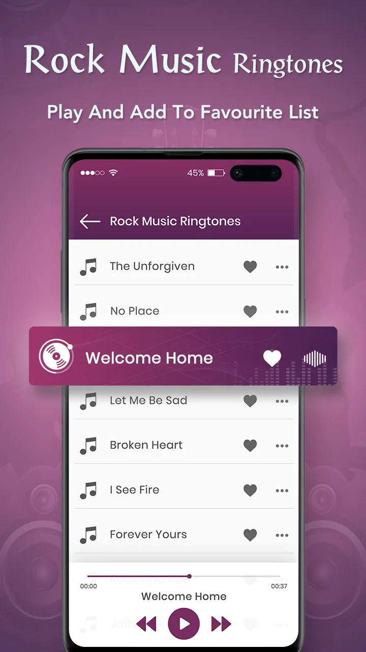 Rock Music Ringtone | Indus Appstore | Screenshot