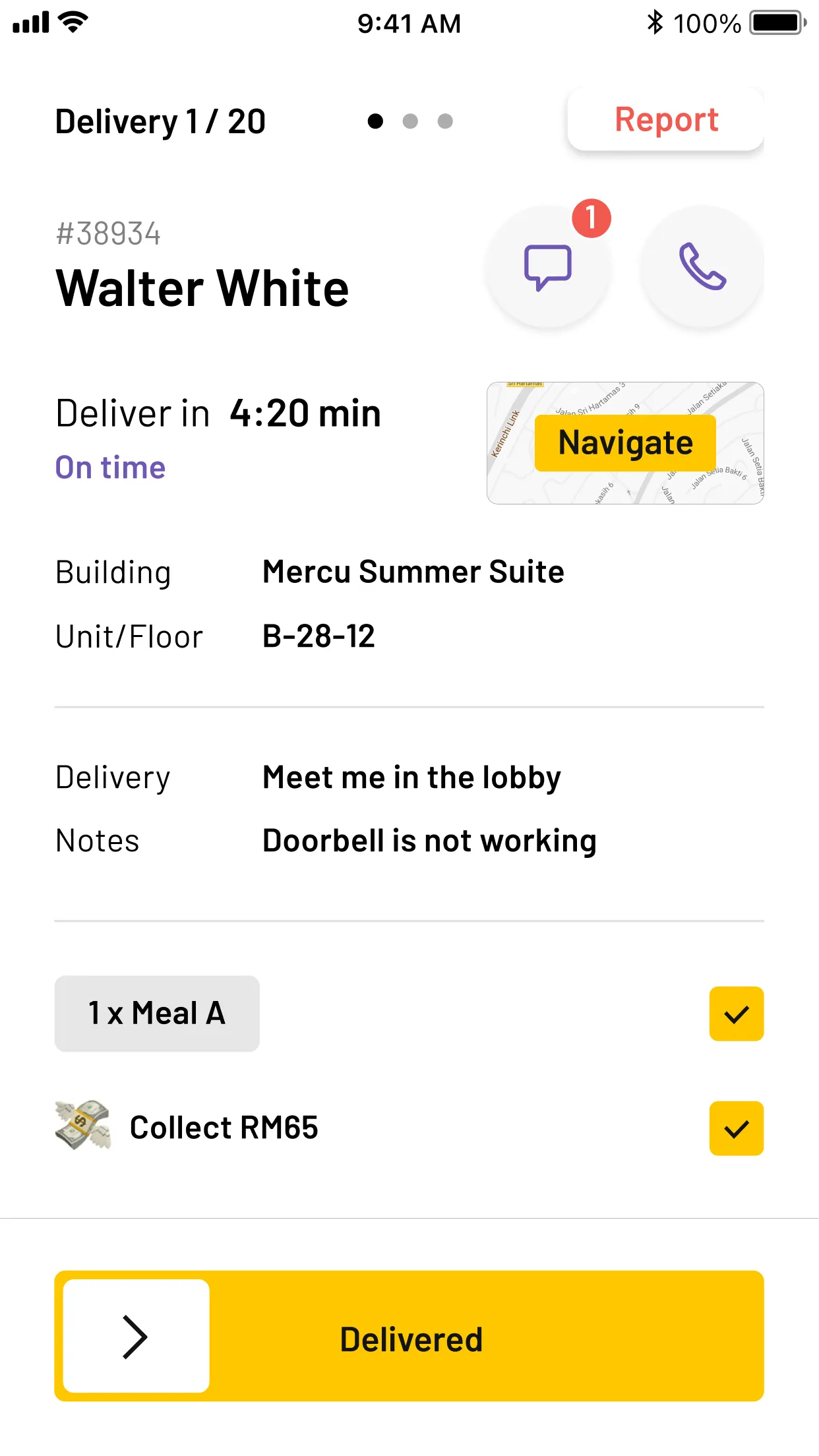 Pop Meals Rider | Indus Appstore | Screenshot