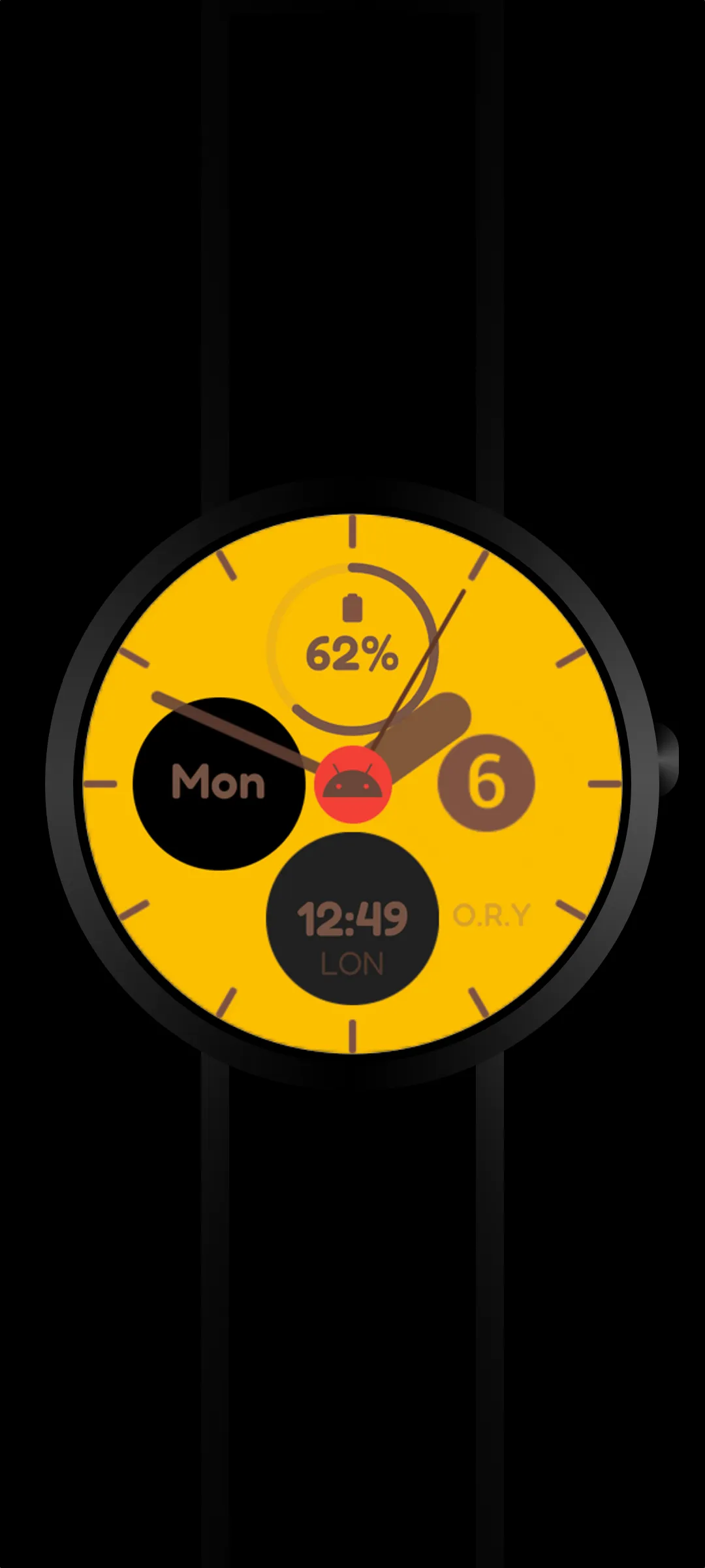 XH4 WF Watchface | Indus Appstore | Screenshot