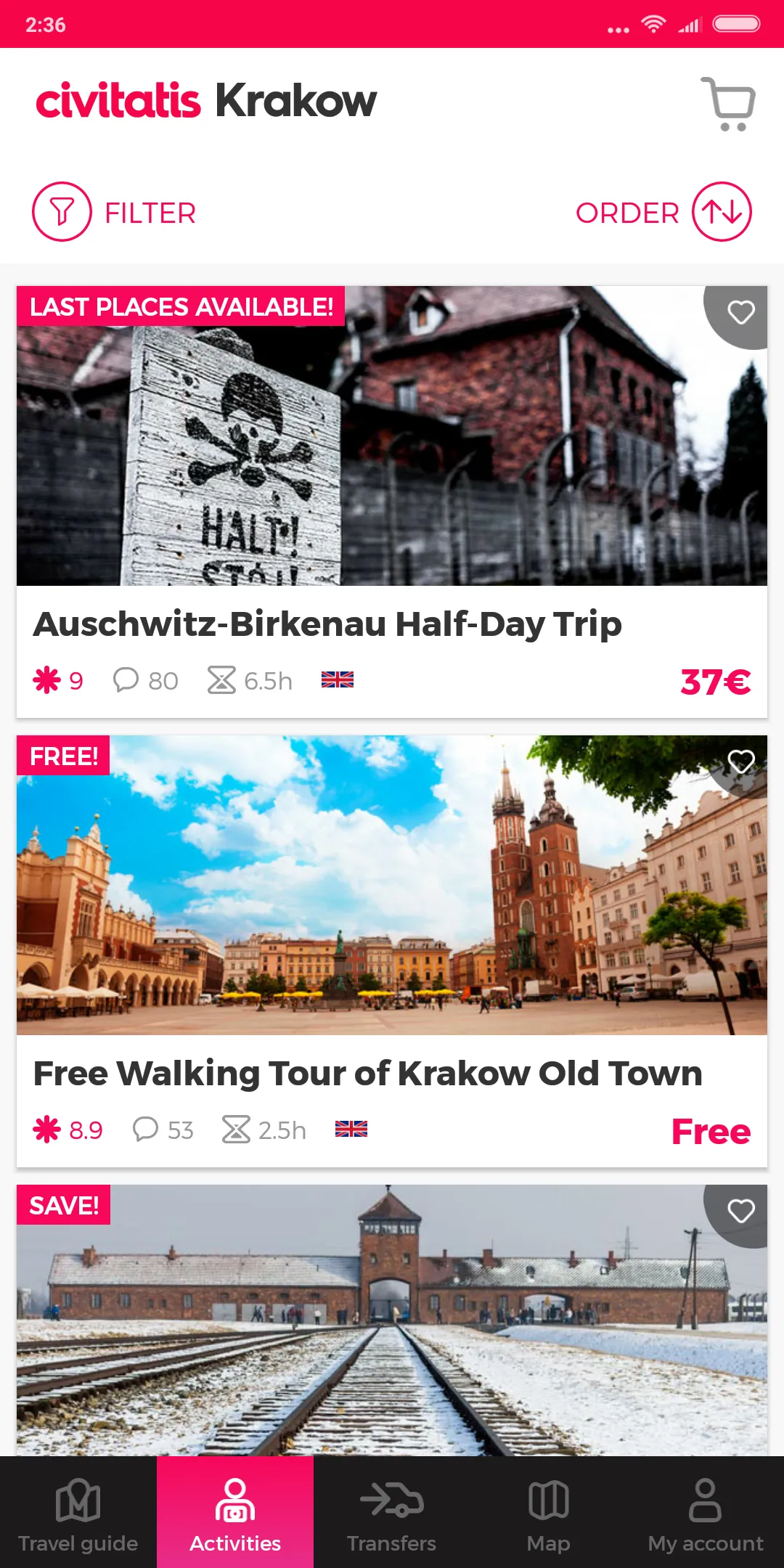 Krakow Guide by Civitatis | Indus Appstore | Screenshot